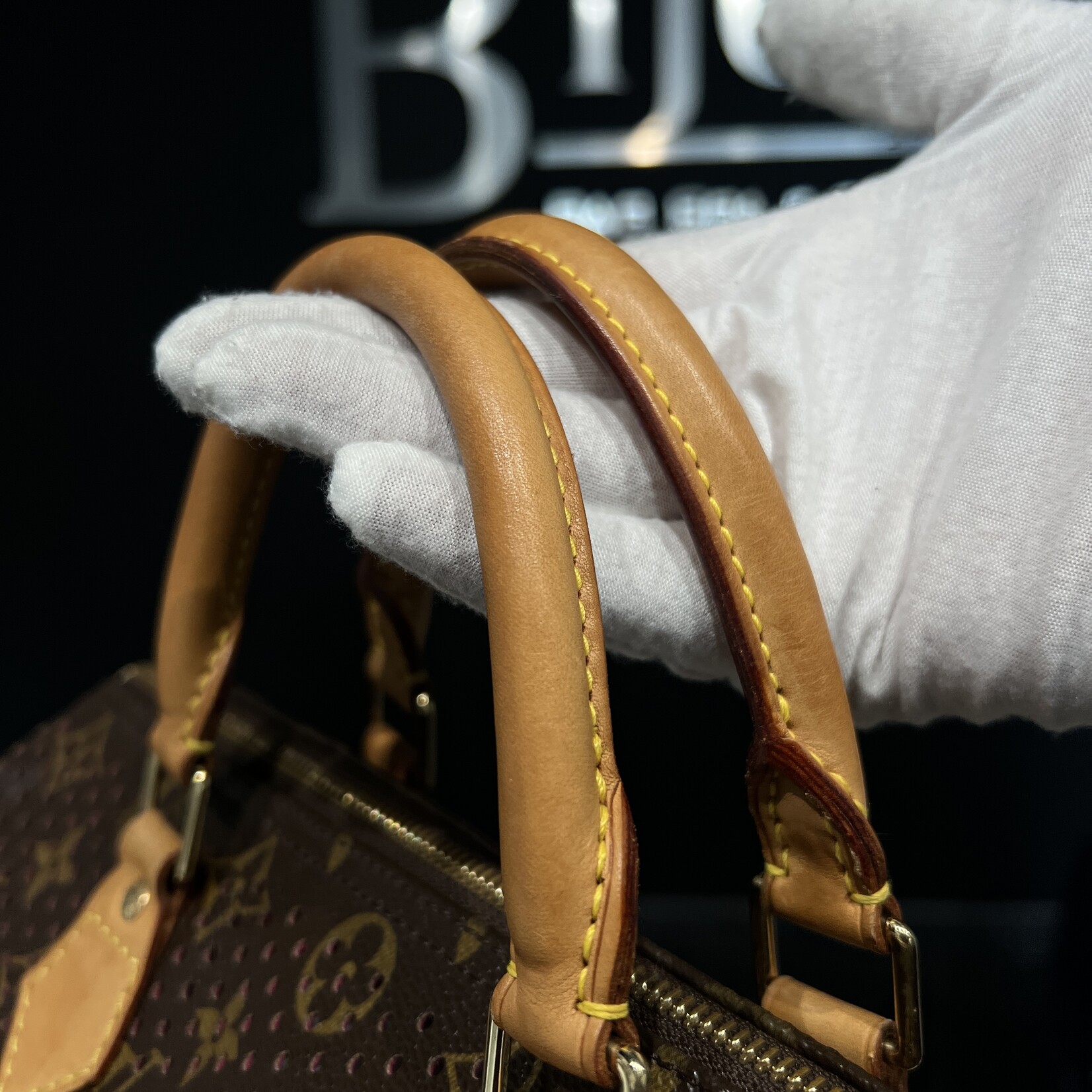 Louis Vuitton Louis Vuitton Perforated Speedy 30