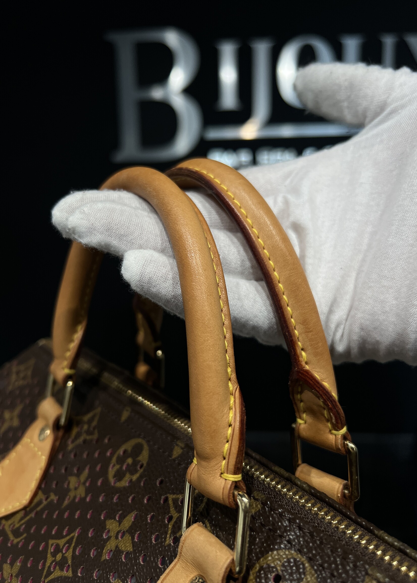 Louis Vuitton Louis Vuitton Perforated Speedy 30