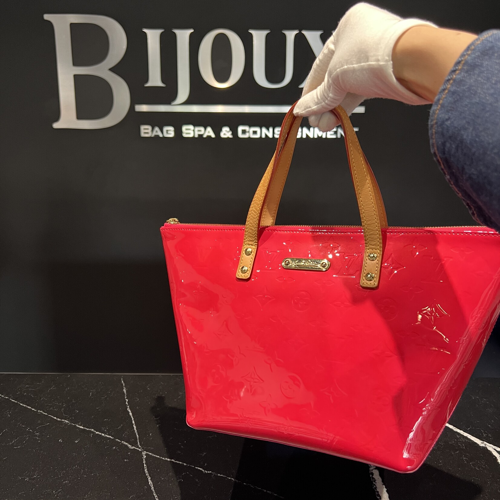 Louis Vuitton Louis Vuitton Bellevue PM Pomme D'Amour