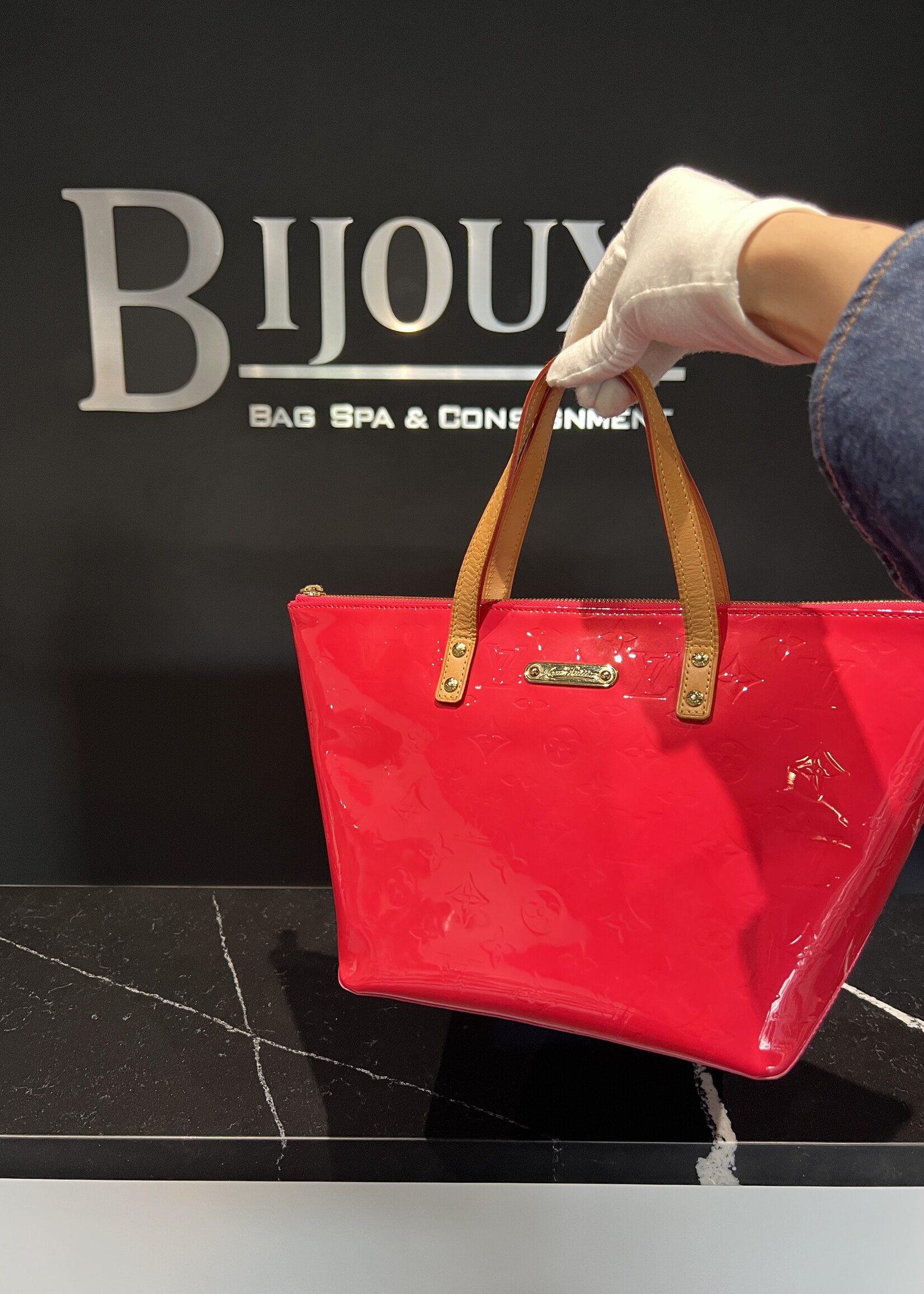 Louis Vuitton SOLD- Louis Vuitton Bellevue PM Pomme D'Amour