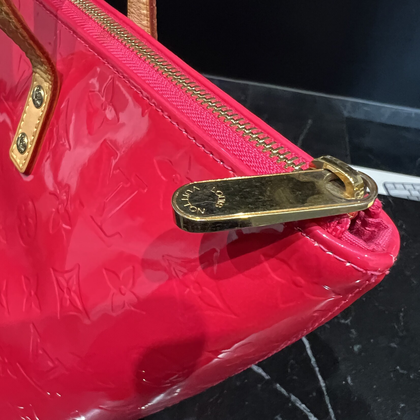 Louis Vuitton Louis Vuitton Bellevue PM Pomme D'Amour