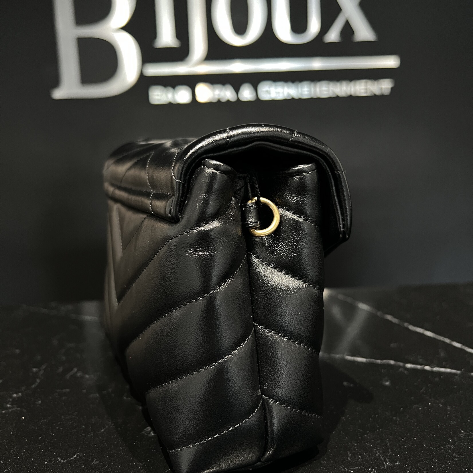 Saint Laurent SOLD - Saint Laurent Black Toy Lou Lou