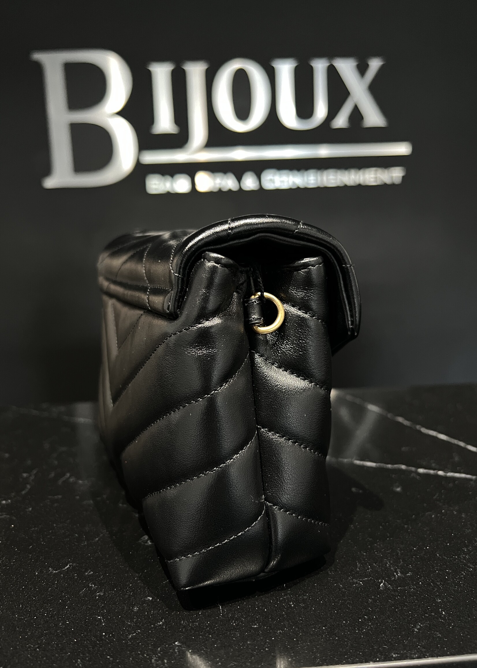 Saint Laurent SOLD - Saint Laurent Black Toy Lou Lou