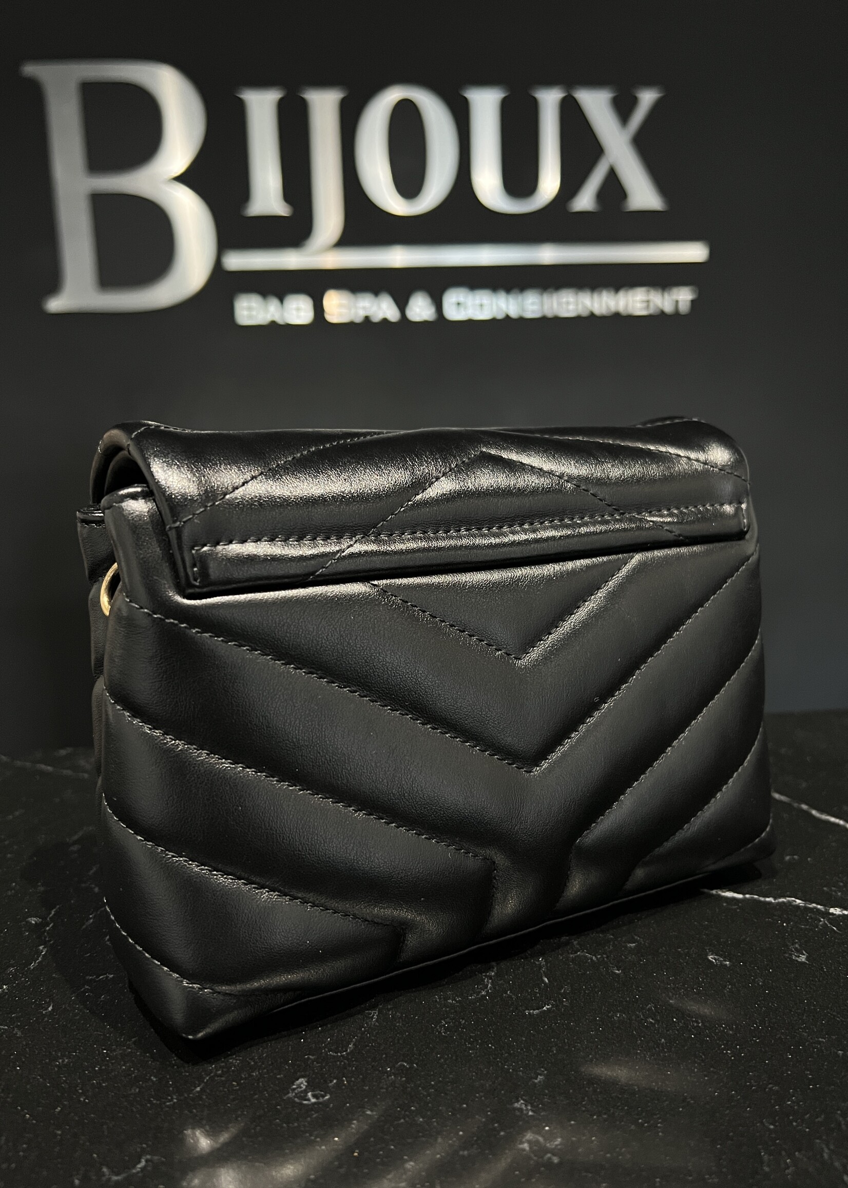 Saint Laurent SOLD - Saint Laurent Black Toy Lou Lou