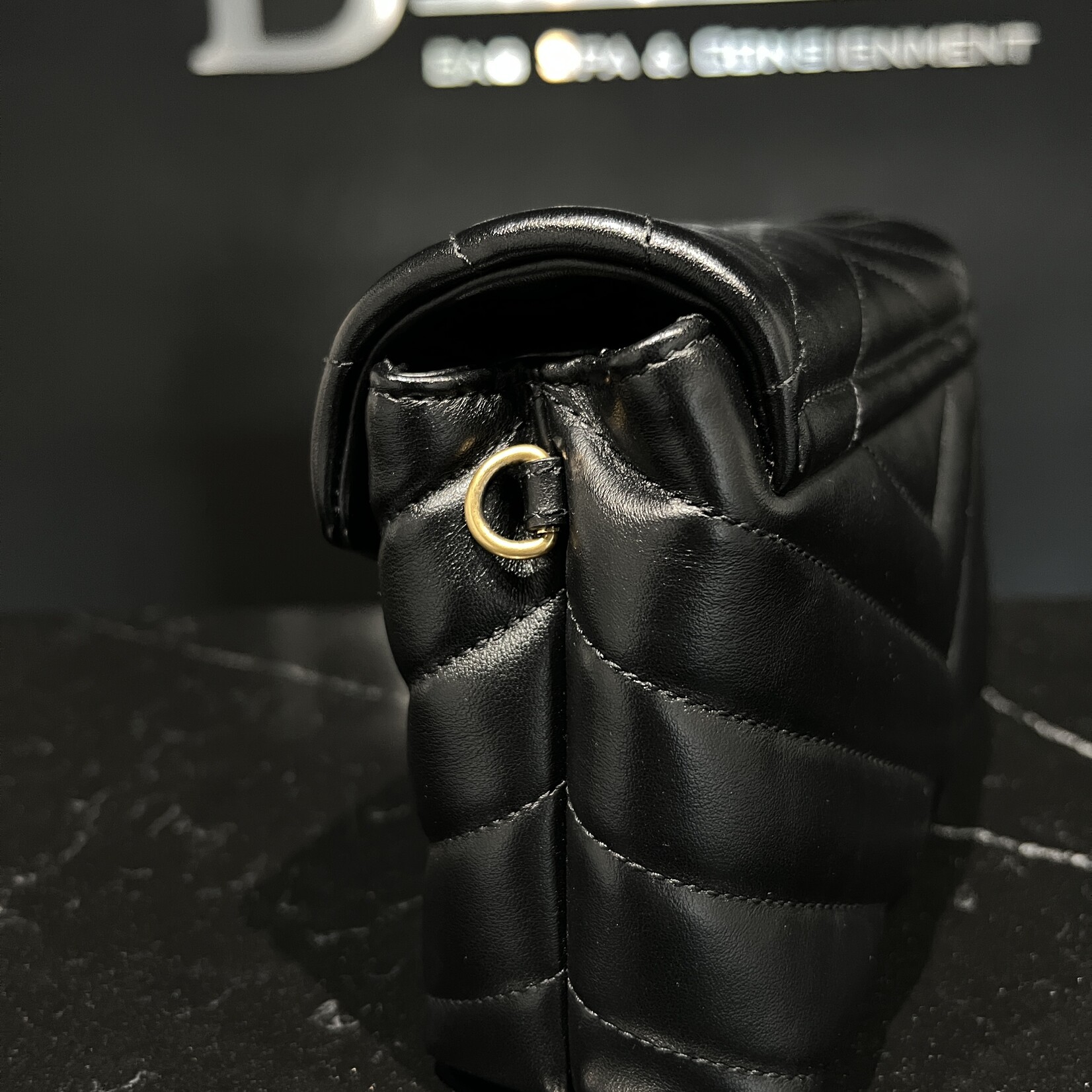 Saint Laurent SOLD - Saint Laurent Black Toy Lou Lou