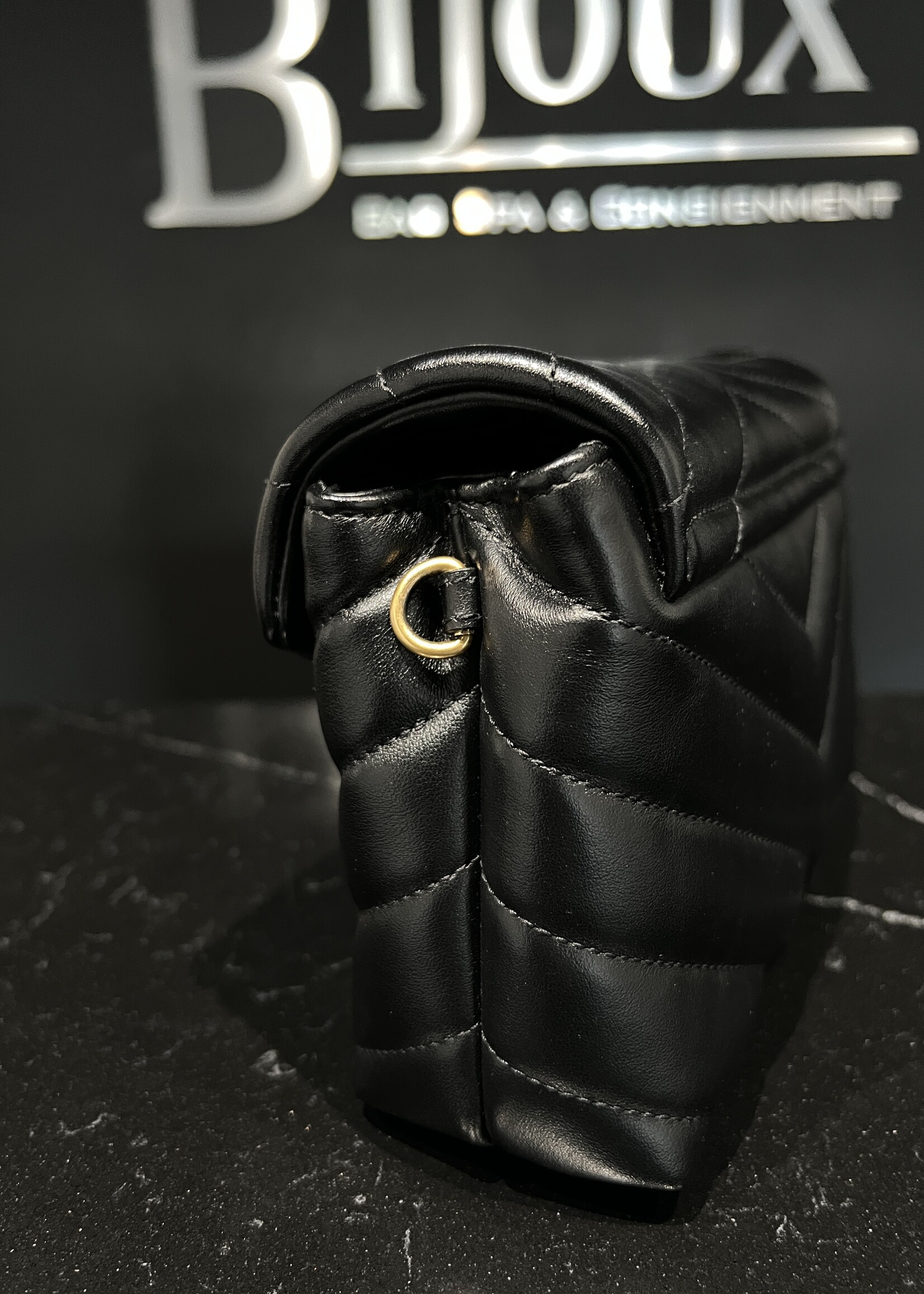 Saint Laurent SOLD - Saint Laurent Black Toy Lou Lou