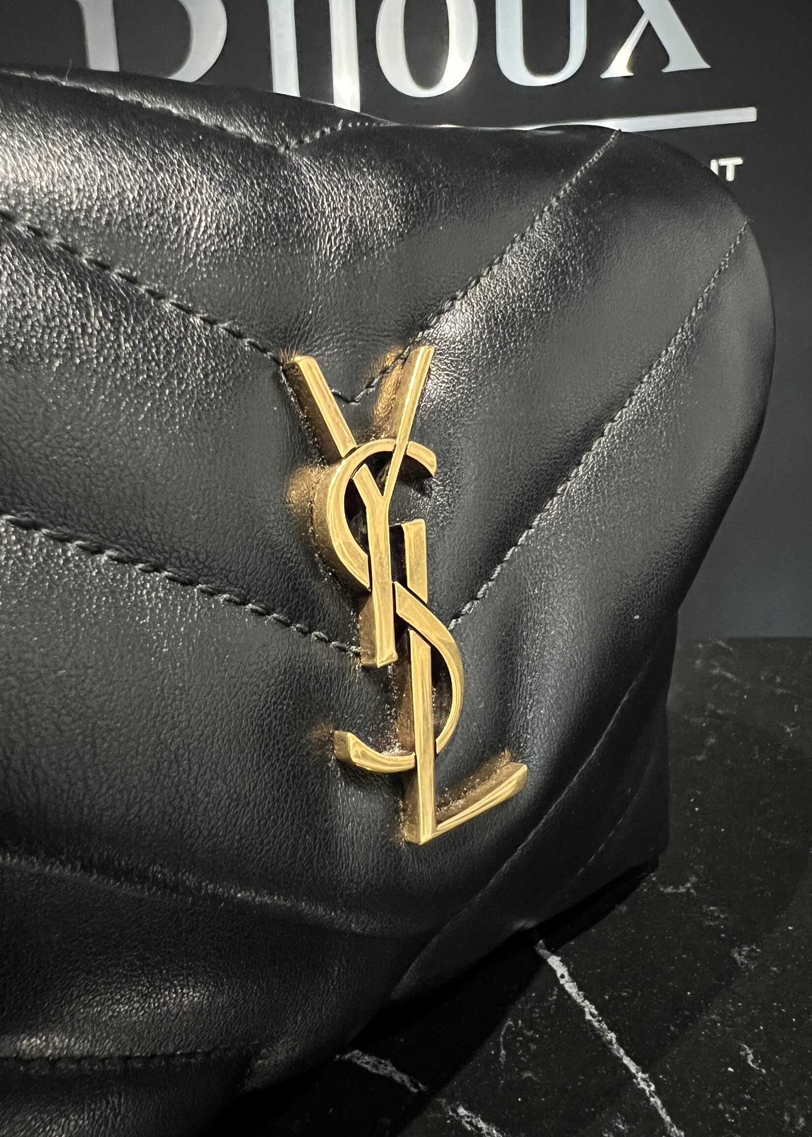 Saint Laurent SOLD - Saint Laurent Black Toy Lou Lou