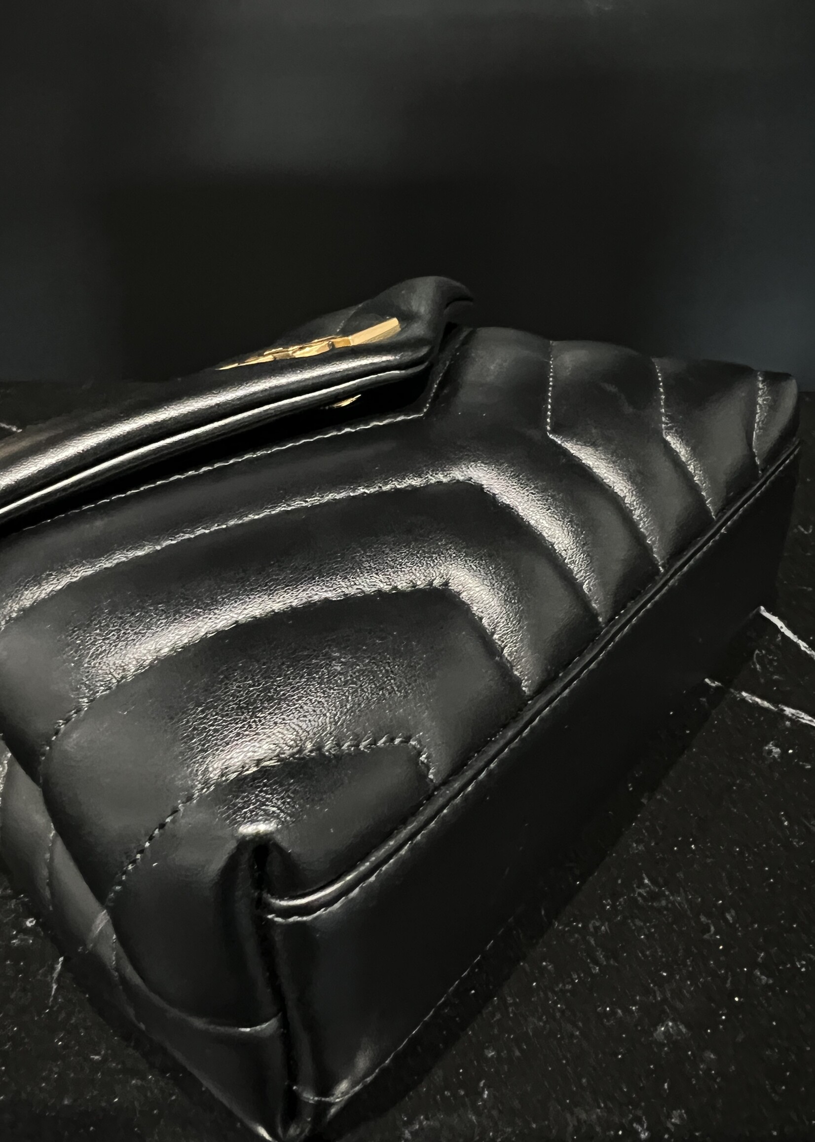 Saint Laurent SOLD - Saint Laurent Black Toy Lou Lou