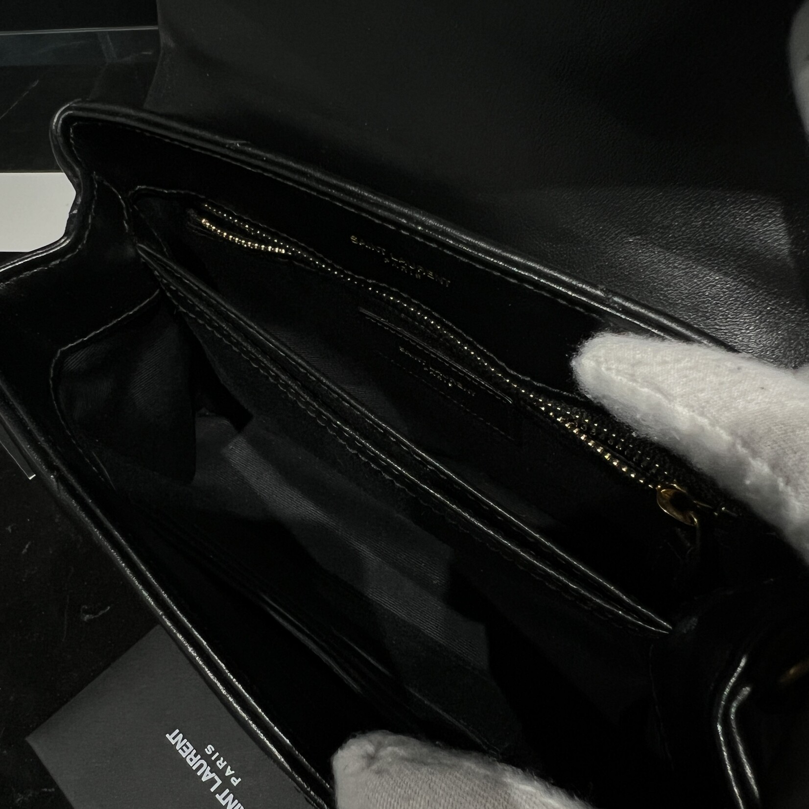 Saint Laurent SOLD - Saint Laurent Black Toy Lou Lou