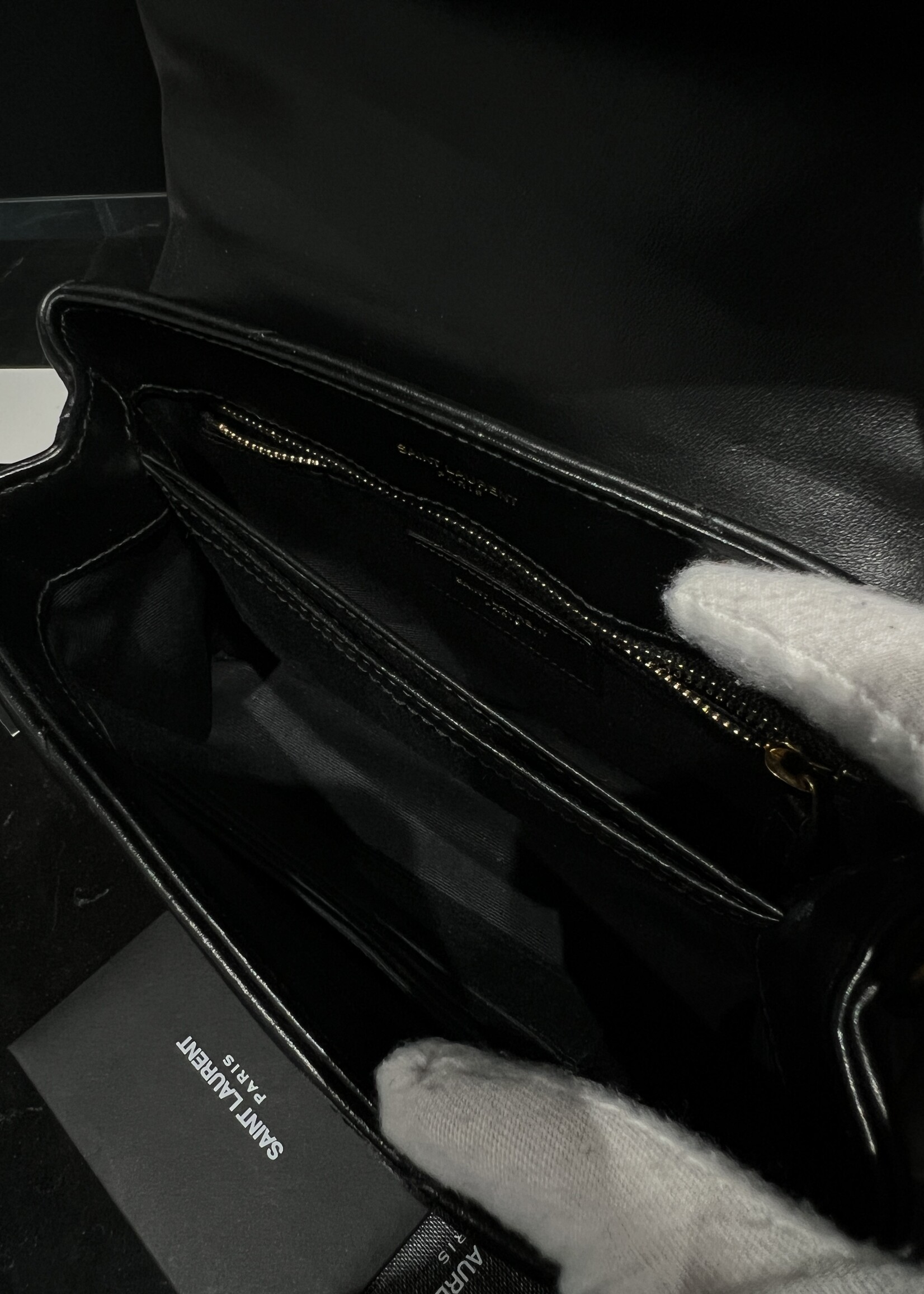 Saint Laurent SOLD - Saint Laurent Black Toy Lou Lou