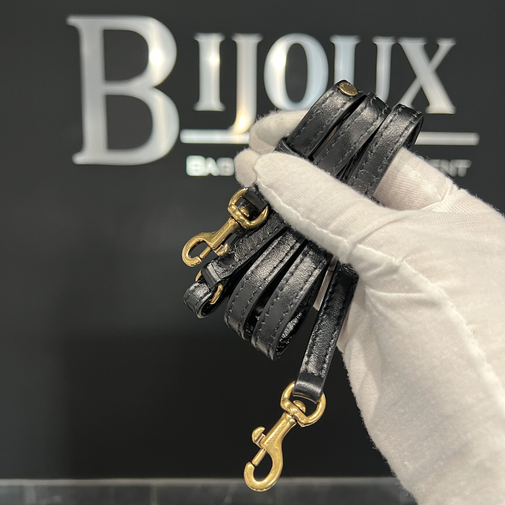 Saint Laurent SOLD - Saint Laurent Black Toy Lou Lou