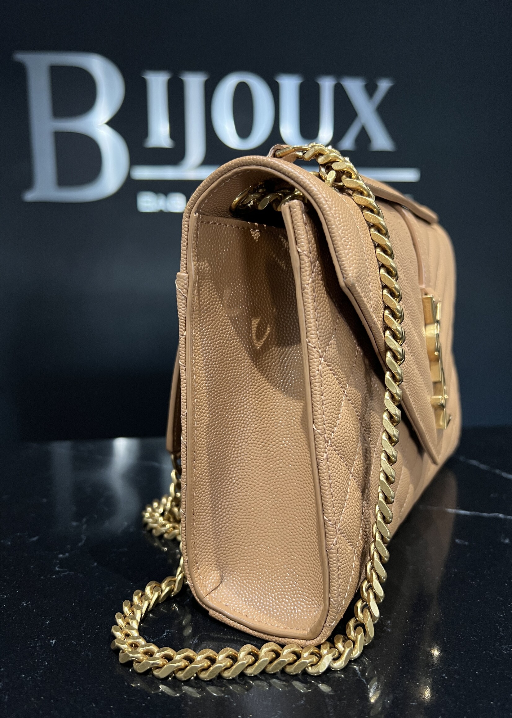 Saint Laurent SOLD - Saint Laurent Caramel Medium Envelope