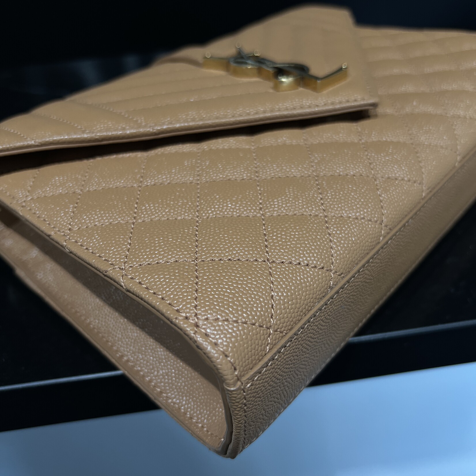 Saint Laurent SOLD - Saint Laurent Caramel Medium Envelope