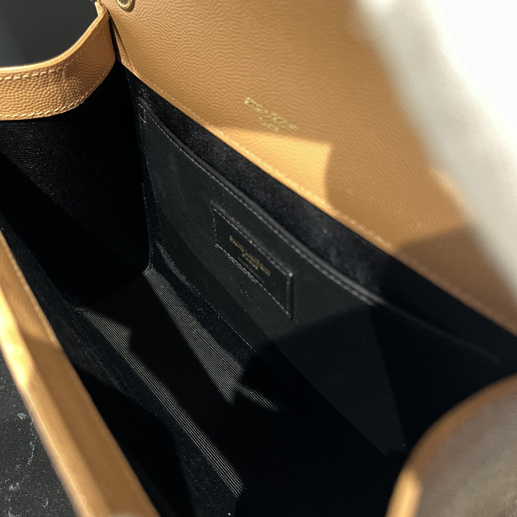 Saint Laurent SOLD - Saint Laurent Caramel Medium Envelope