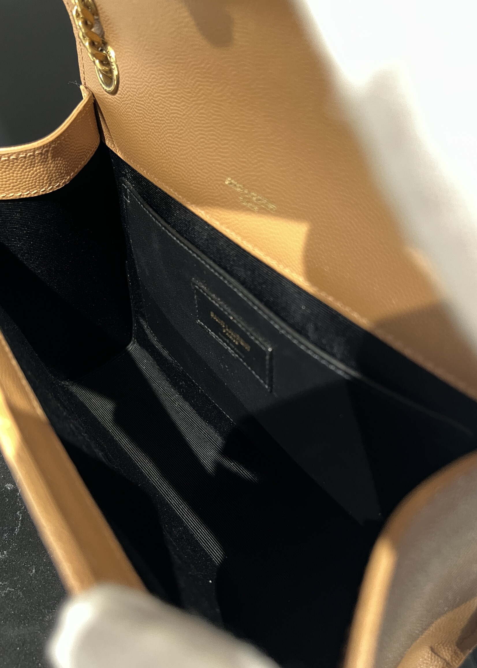 Saint Laurent SOLD - Saint Laurent Caramel Medium Envelope