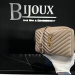 Saint Laurent SOLD- Saint Laurent Taupe Camera Bag