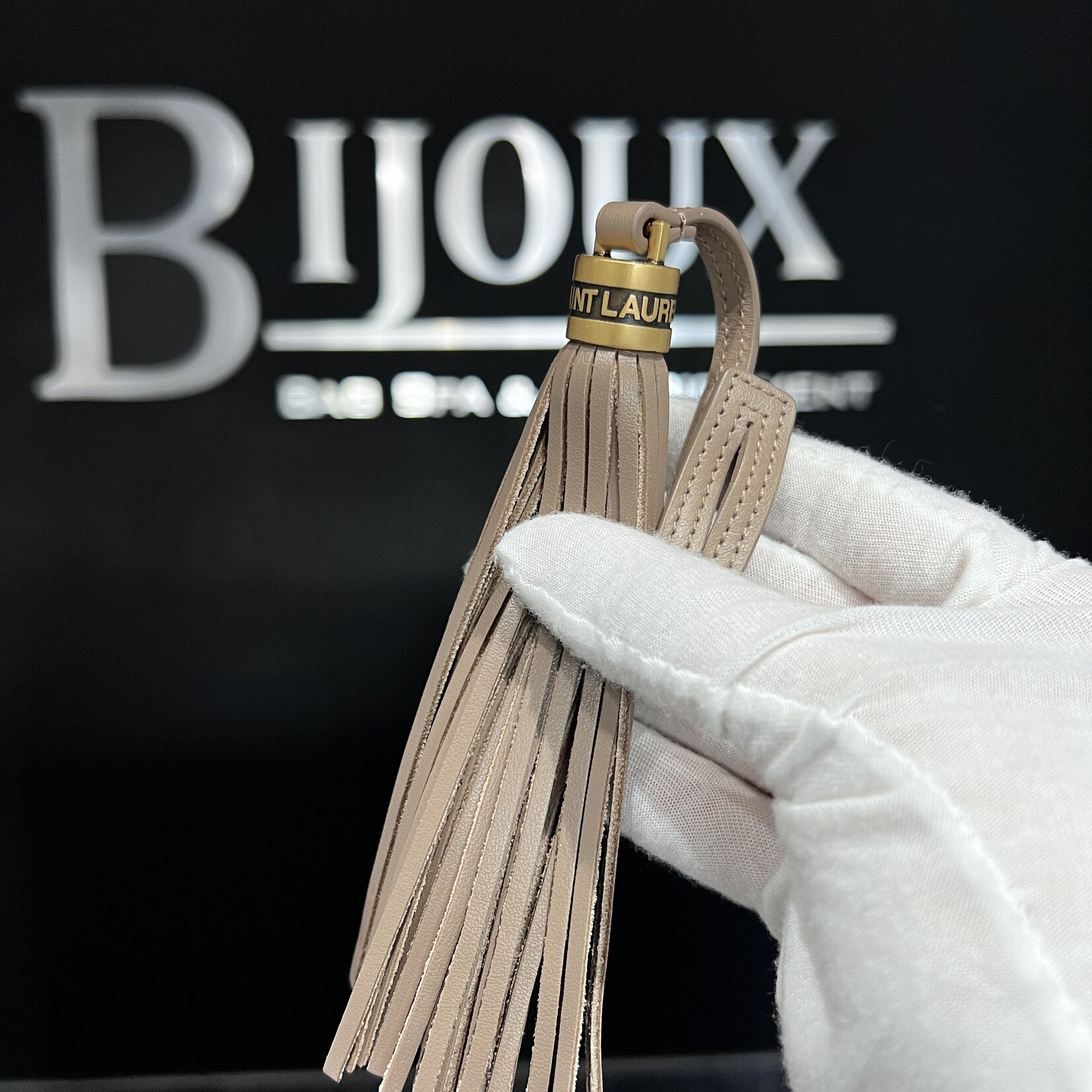 Saint Laurent SOLD- Saint Laurent Taupe Camera Bag