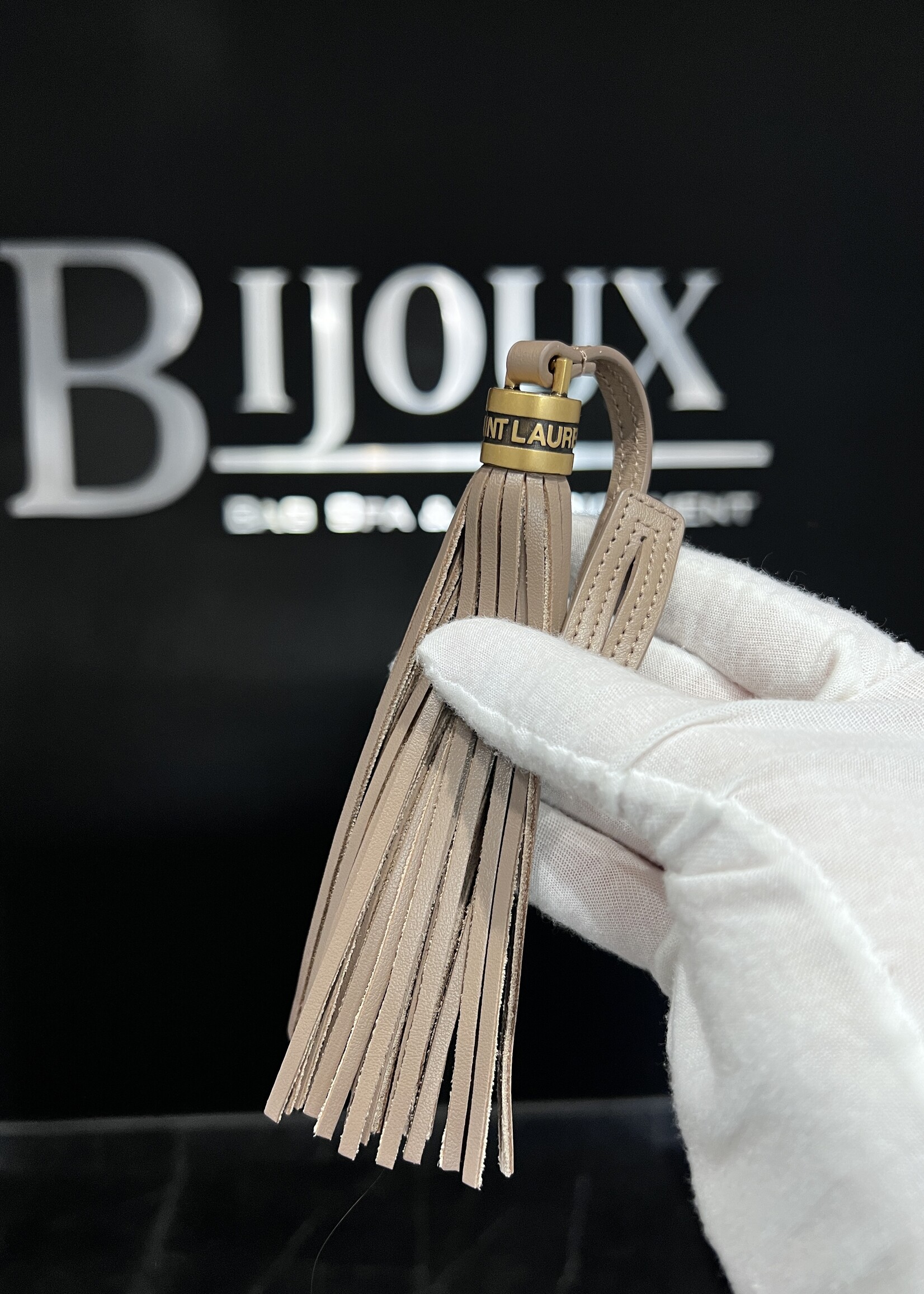 Saint Laurent SOLD- Saint Laurent Taupe Camera Bag