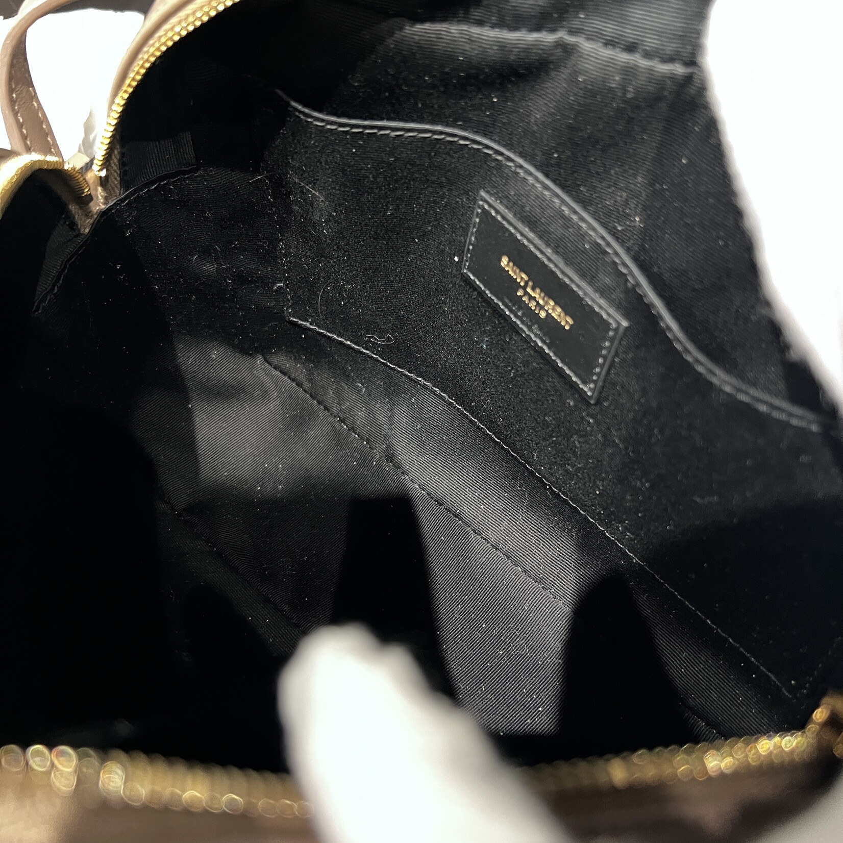 Saint Laurent SOLD- Saint Laurent Taupe Camera Bag