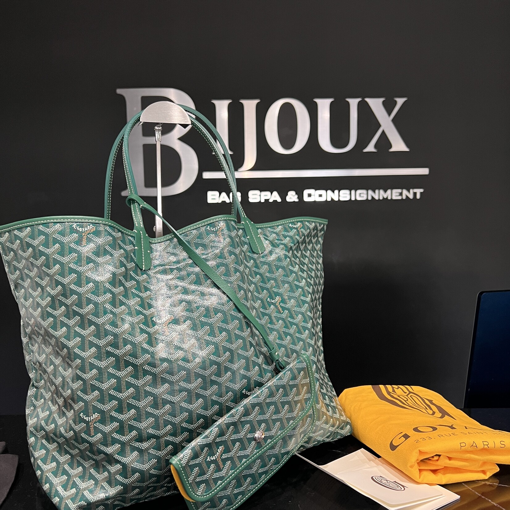 Goyard Goyard St Louis Green GM