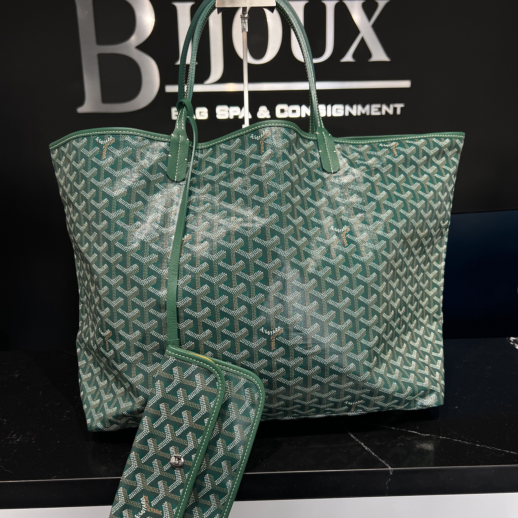 Goyard Goyard St Louis Green GM