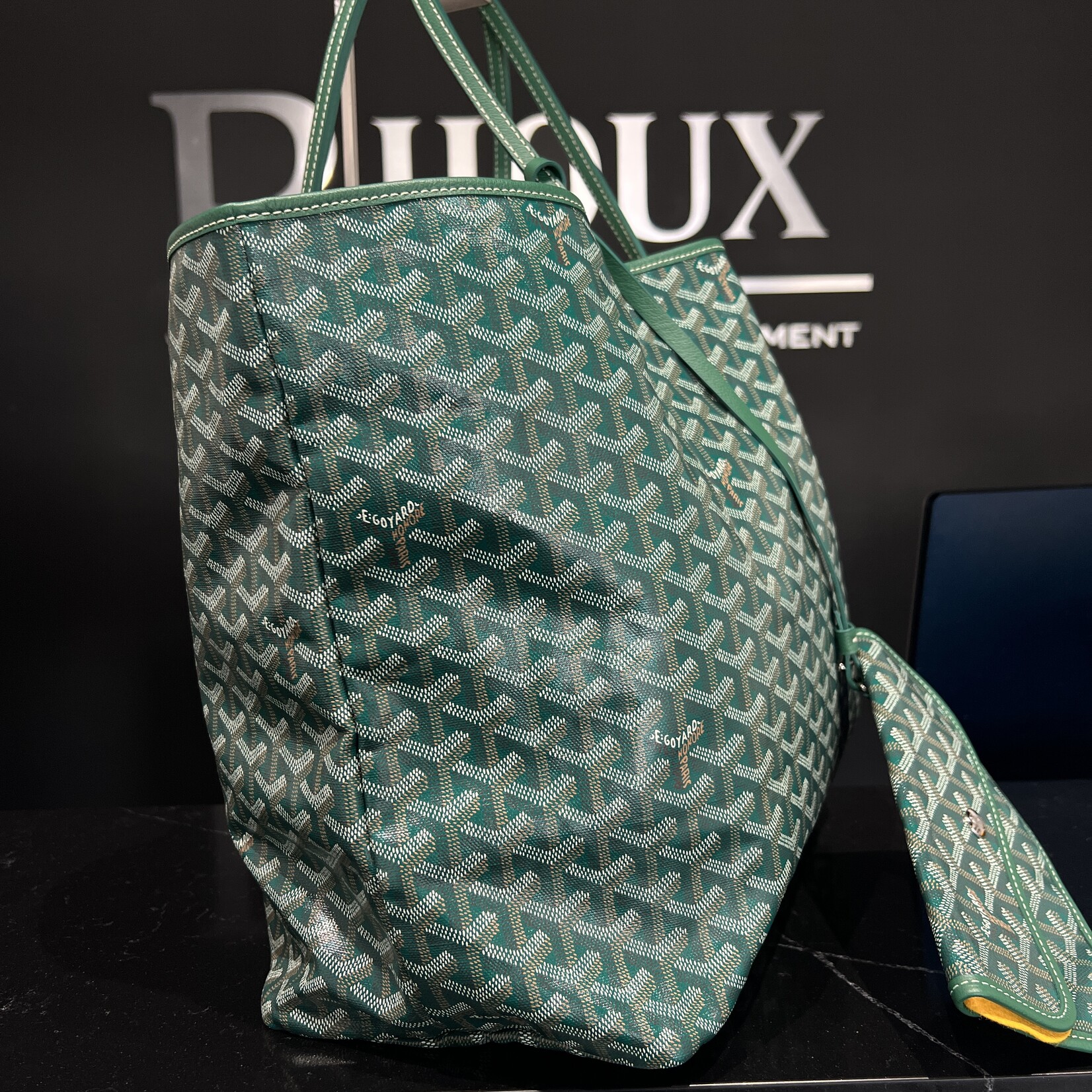 Goyard Goyard St Louis Green GM