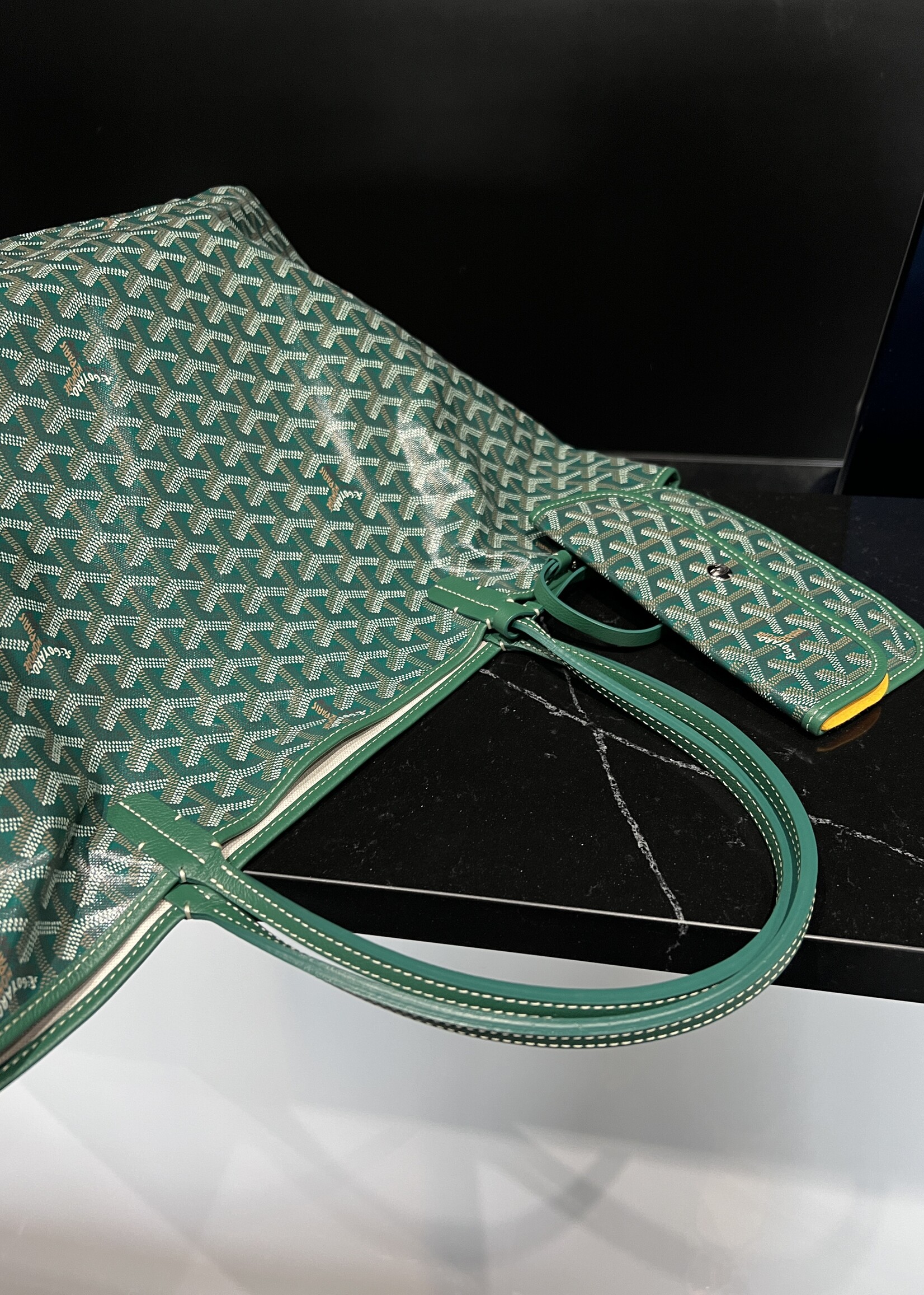 Goyard Goyard St Louis Green GM