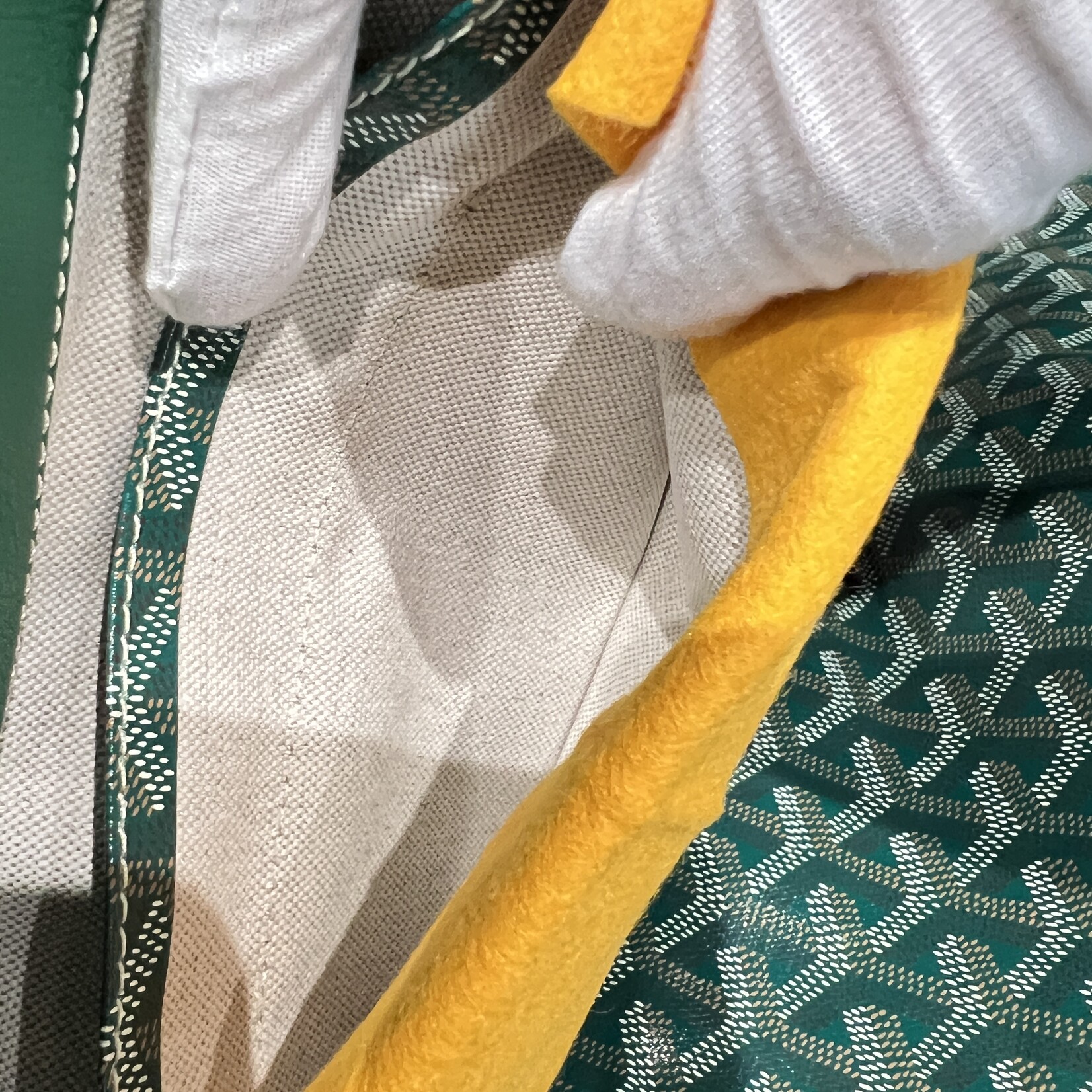 Goyard Goyard St Louis Green GM