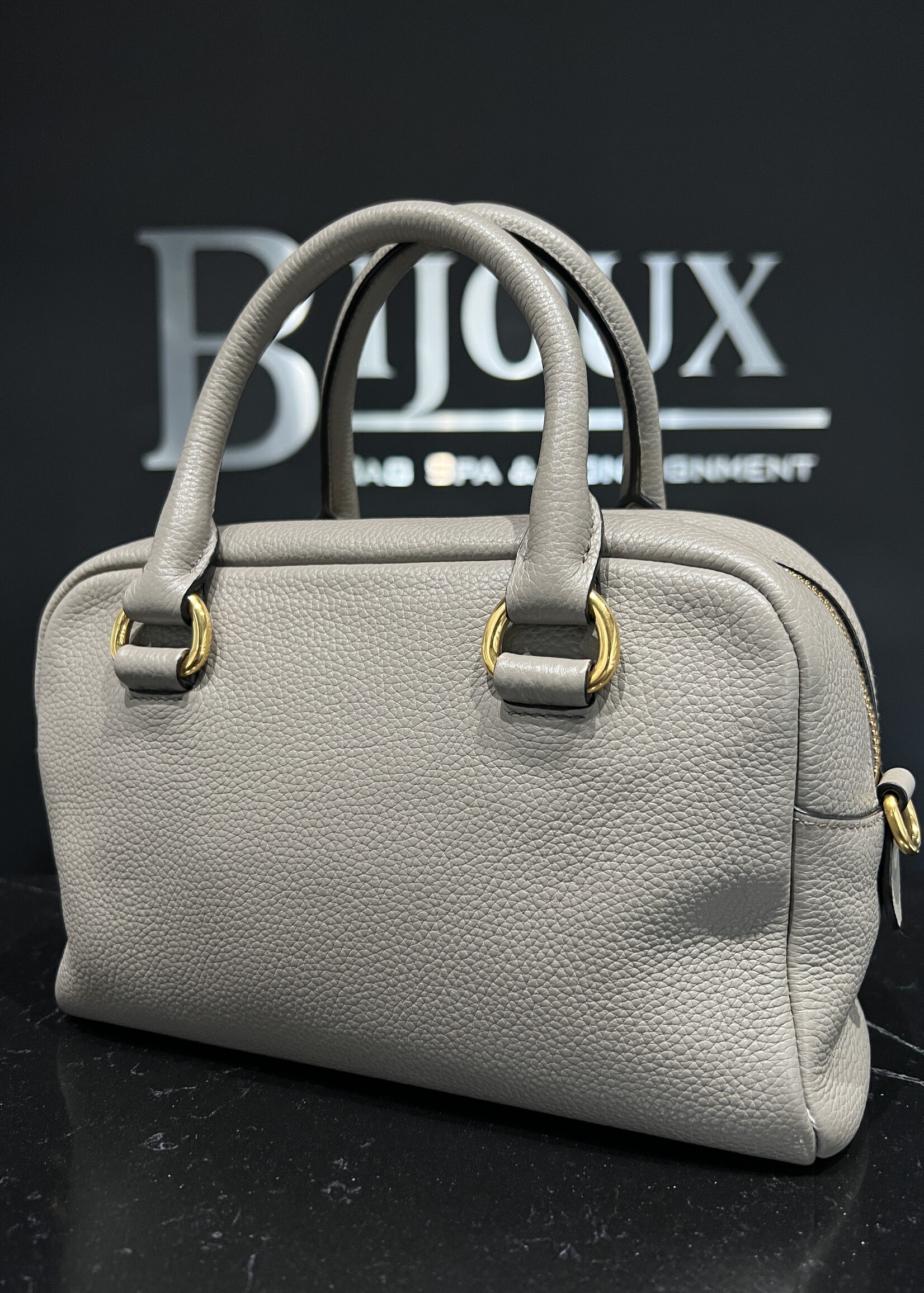 Prada SOLD- Prada Vitello Phenix Bauletto Argilla