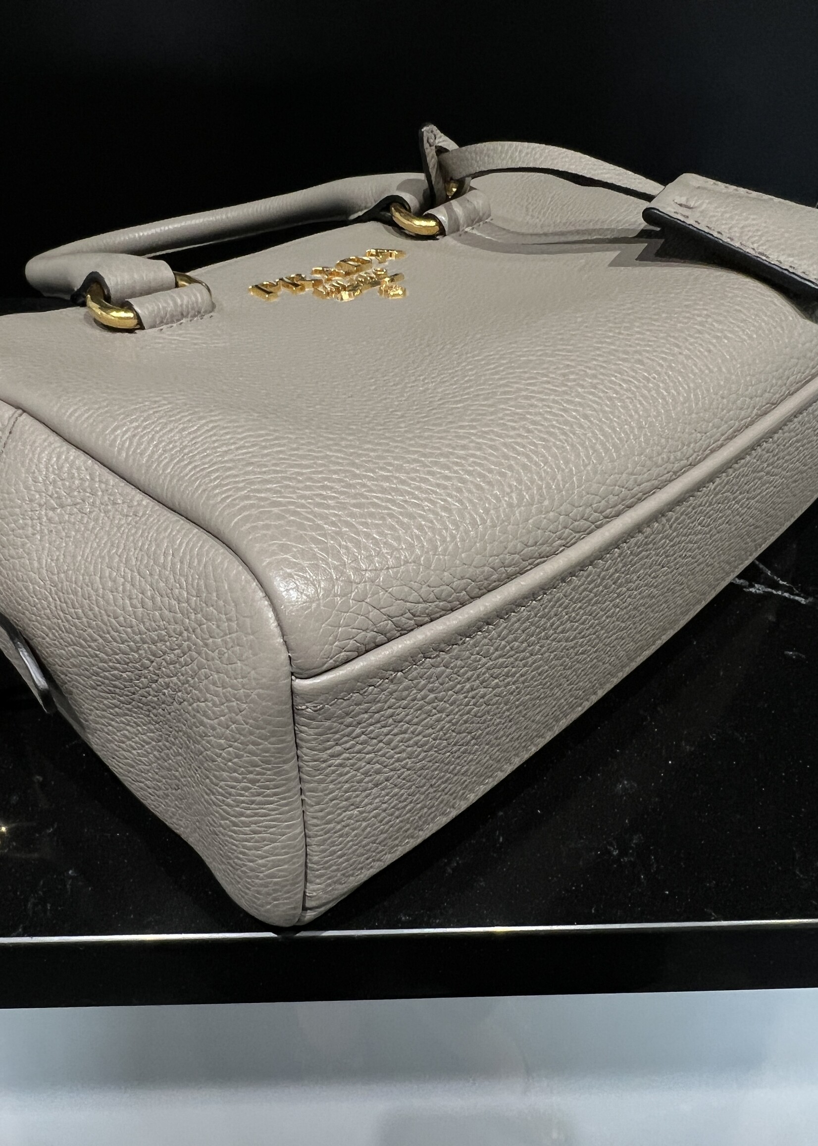 Prada SOLD- Prada Vitello Phenix Bauletto Argilla