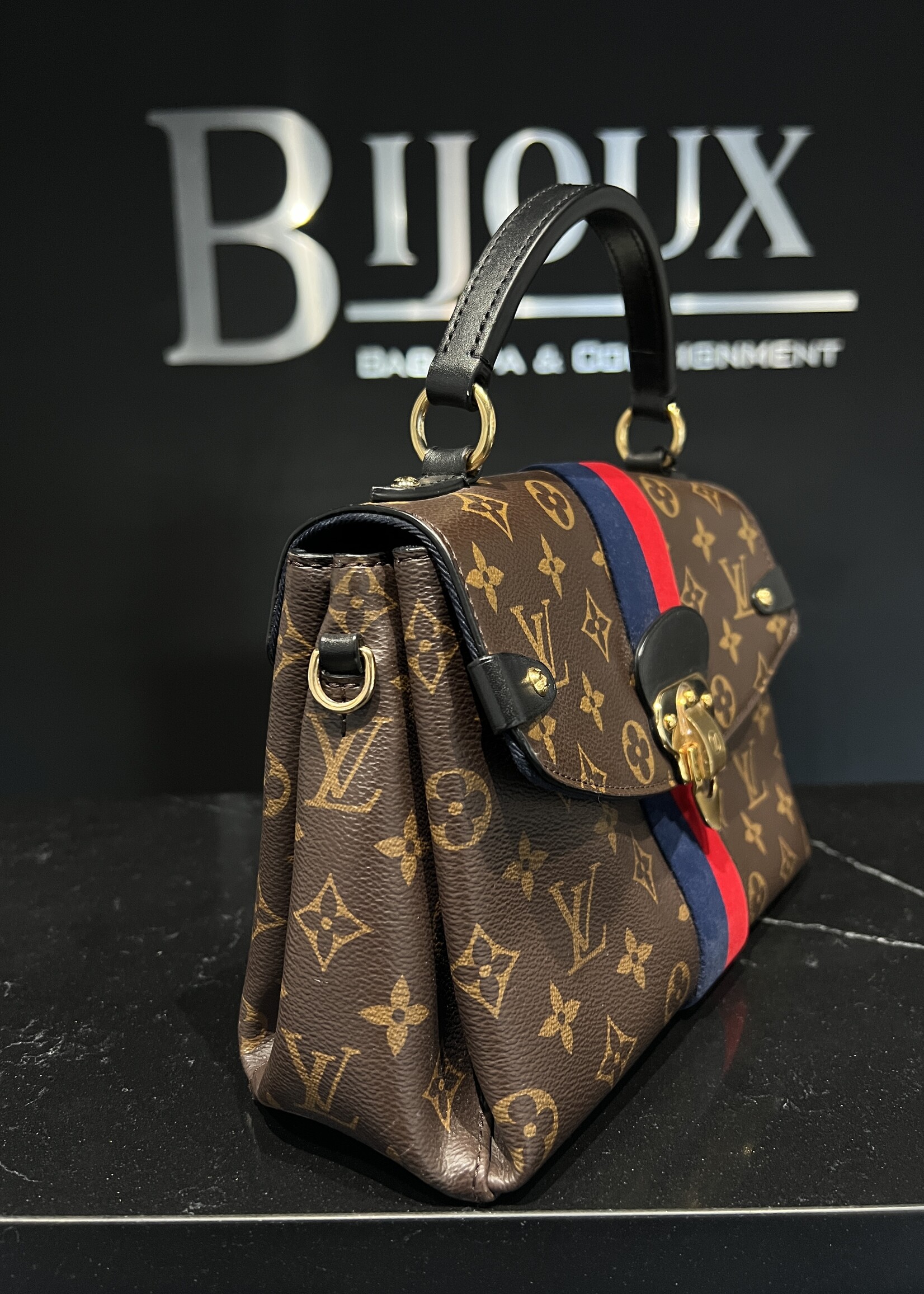 Louis Vuitton SOLD- Louis Vuitton Georges BB Marine Cherry
