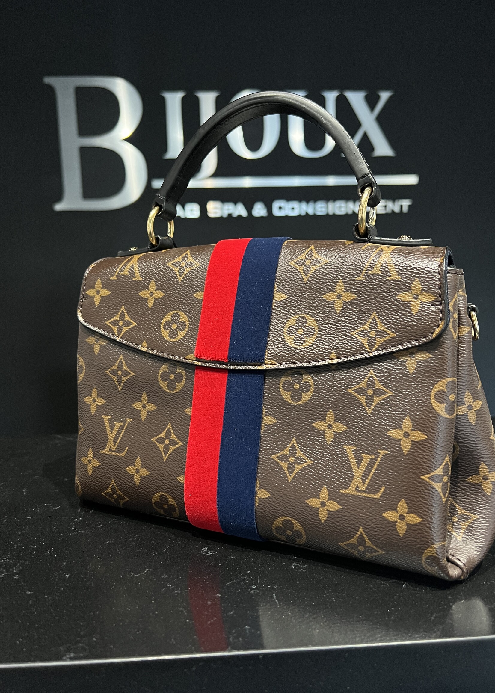 Louis Vuitton SOLD- Louis Vuitton Georges BB Marine Cherry