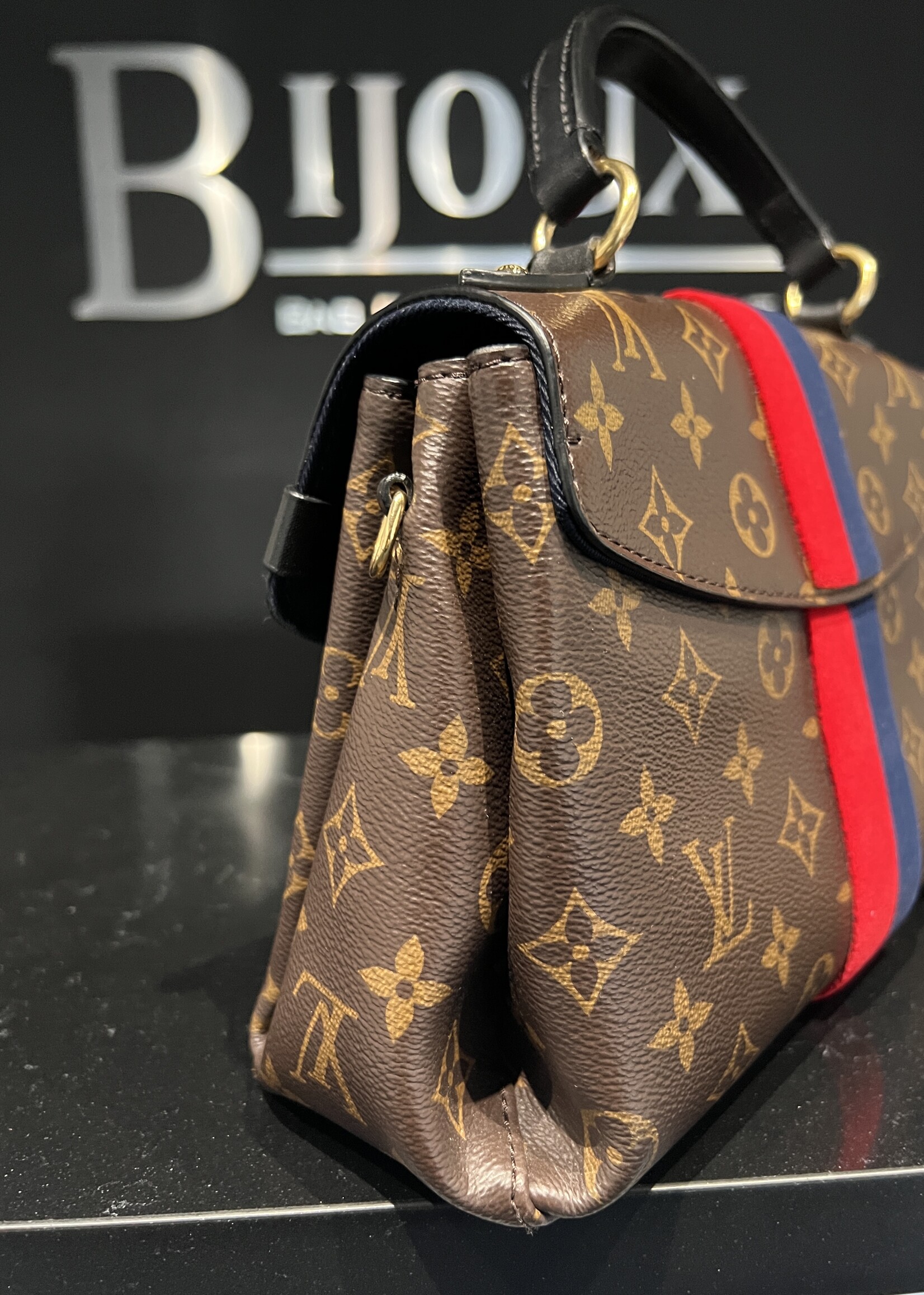 Louis Vuitton SOLD- Louis Vuitton Georges BB Marine Cherry