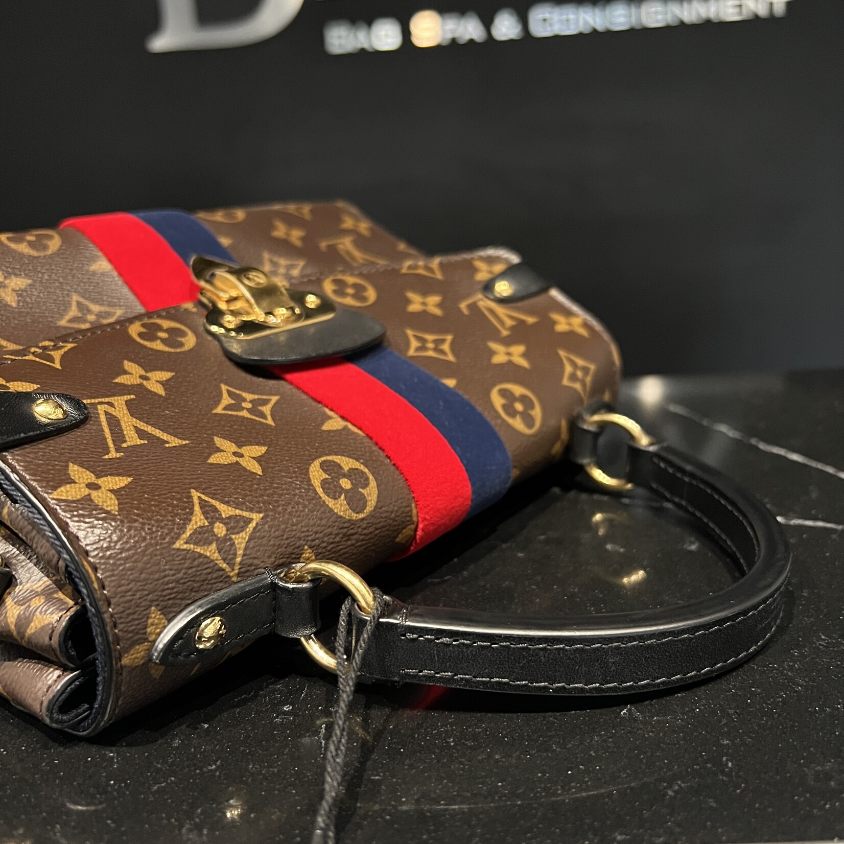 Louis Vuitton SOLD- Louis Vuitton Georges BB Marine Cherry