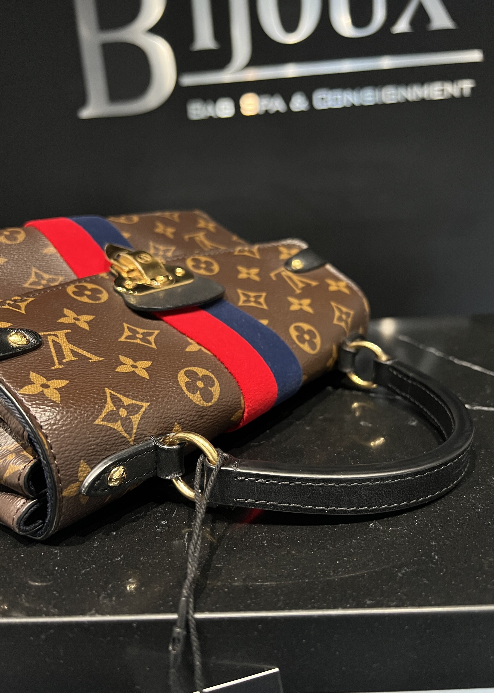 Louis Vuitton SOLD- Louis Vuitton Georges BB Marine Cherry