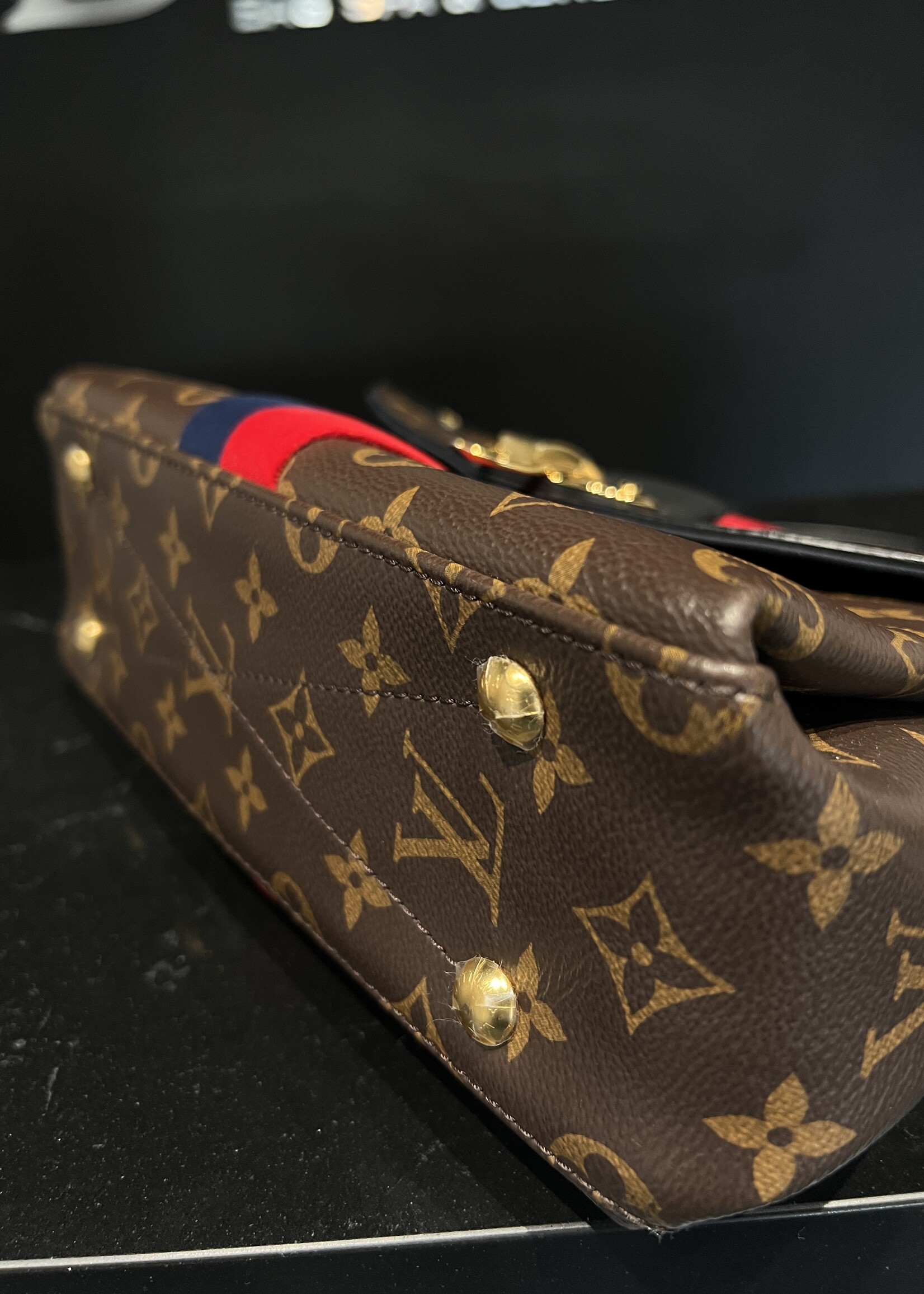 Louis Vuitton SOLD- Louis Vuitton Georges BB Marine Cherry