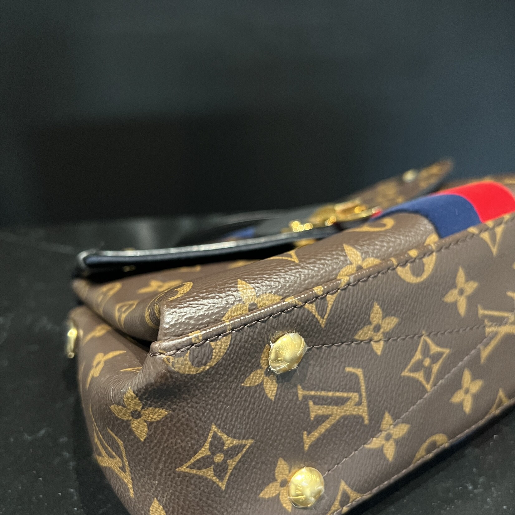 Louis Vuitton SOLD- Louis Vuitton Georges BB Marine Cherry
