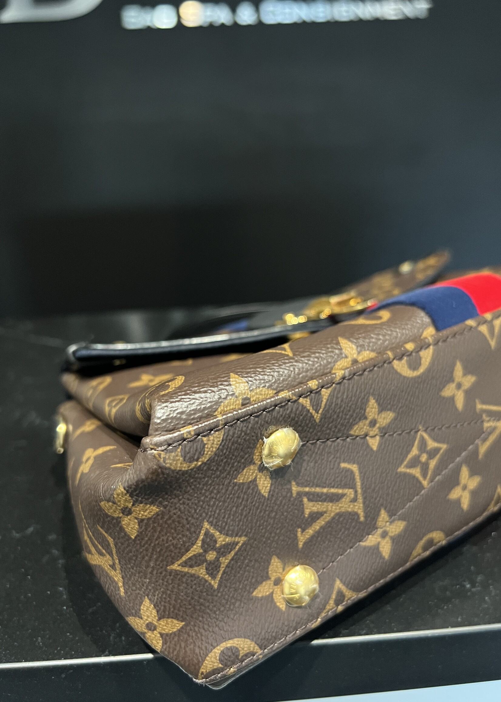 Louis Vuitton SOLD- Louis Vuitton Georges BB Marine Cherry