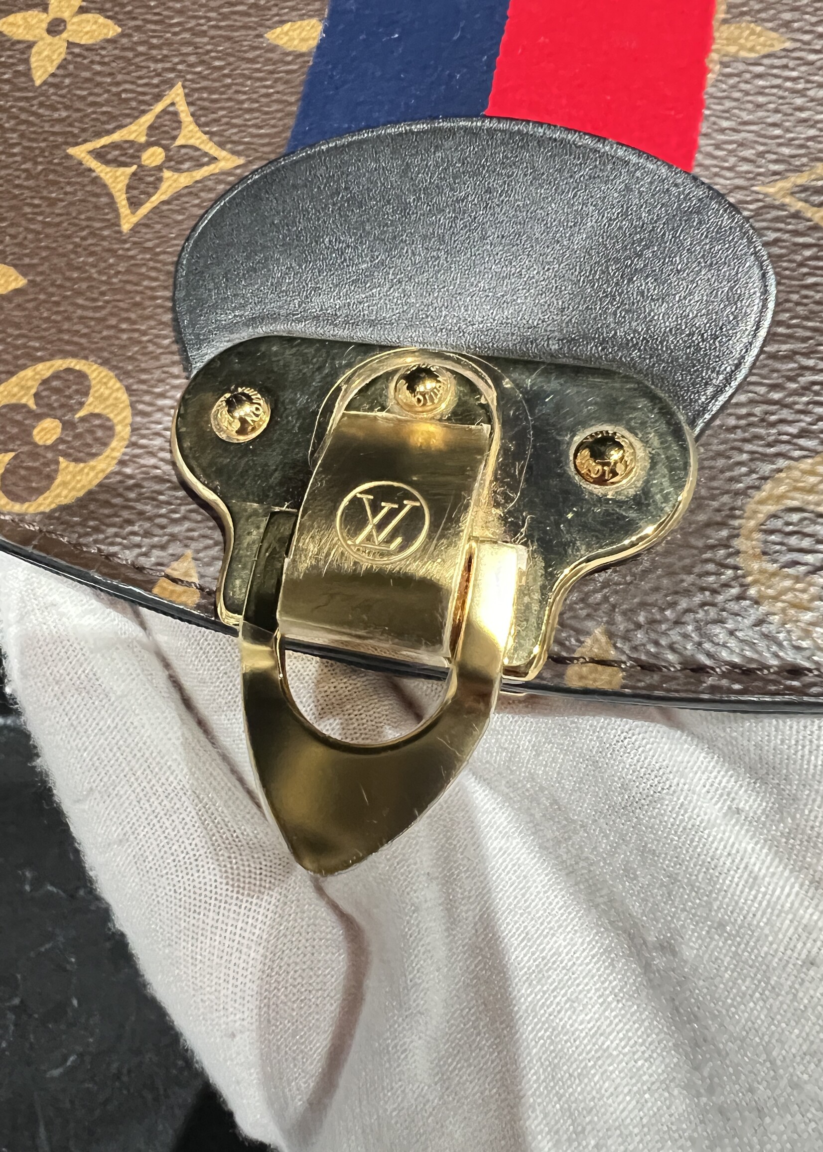 Louis Vuitton SOLD- Louis Vuitton Georges BB Marine Cherry