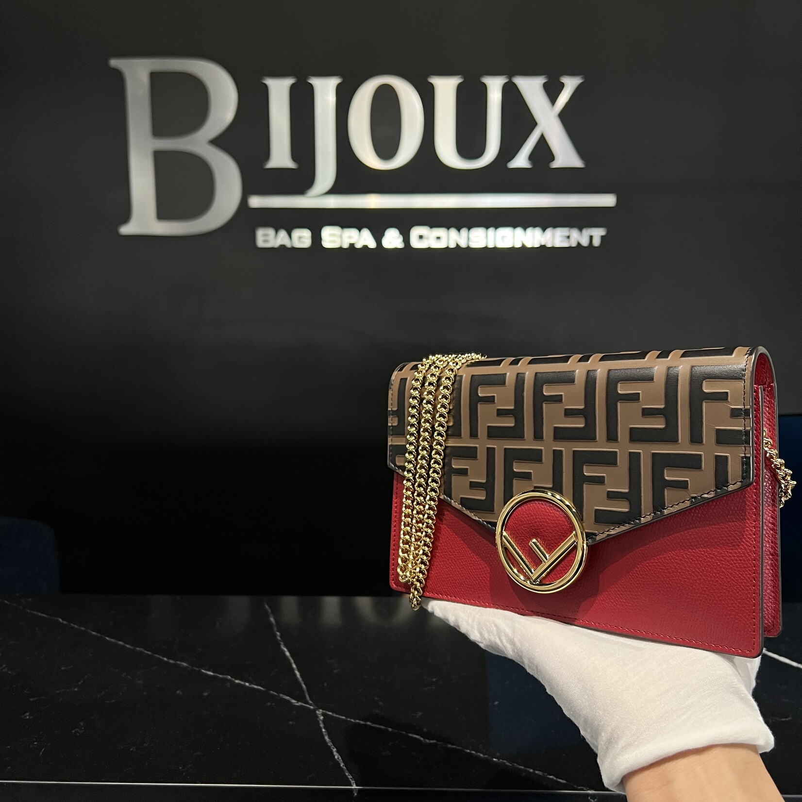 Fendi SOLD - Fendi Red Crossbody