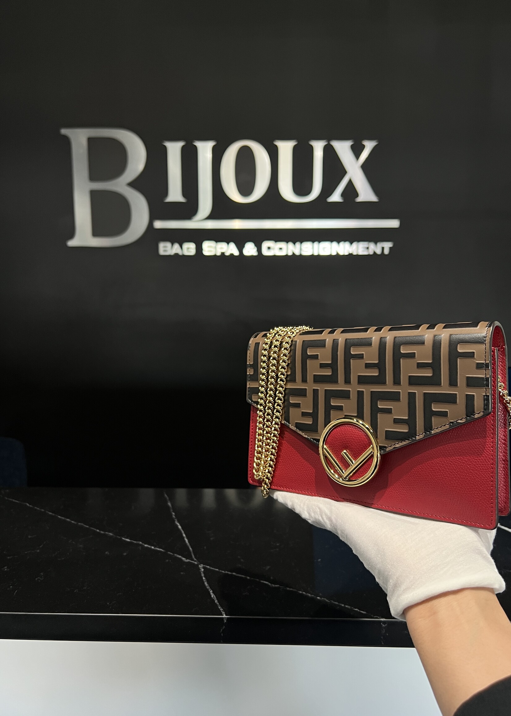 Fendi SOLD - Fendi Red Crossbody