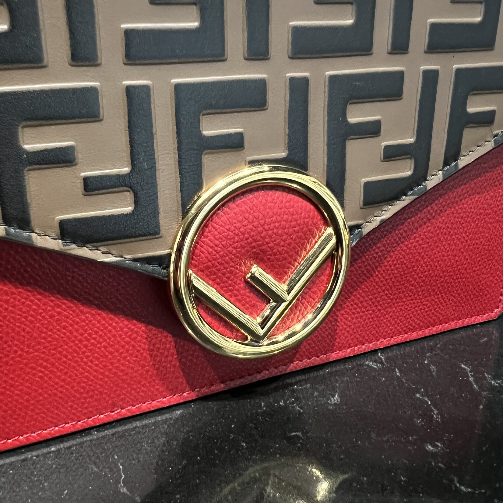 Fendi SOLD - Fendi Red Crossbody