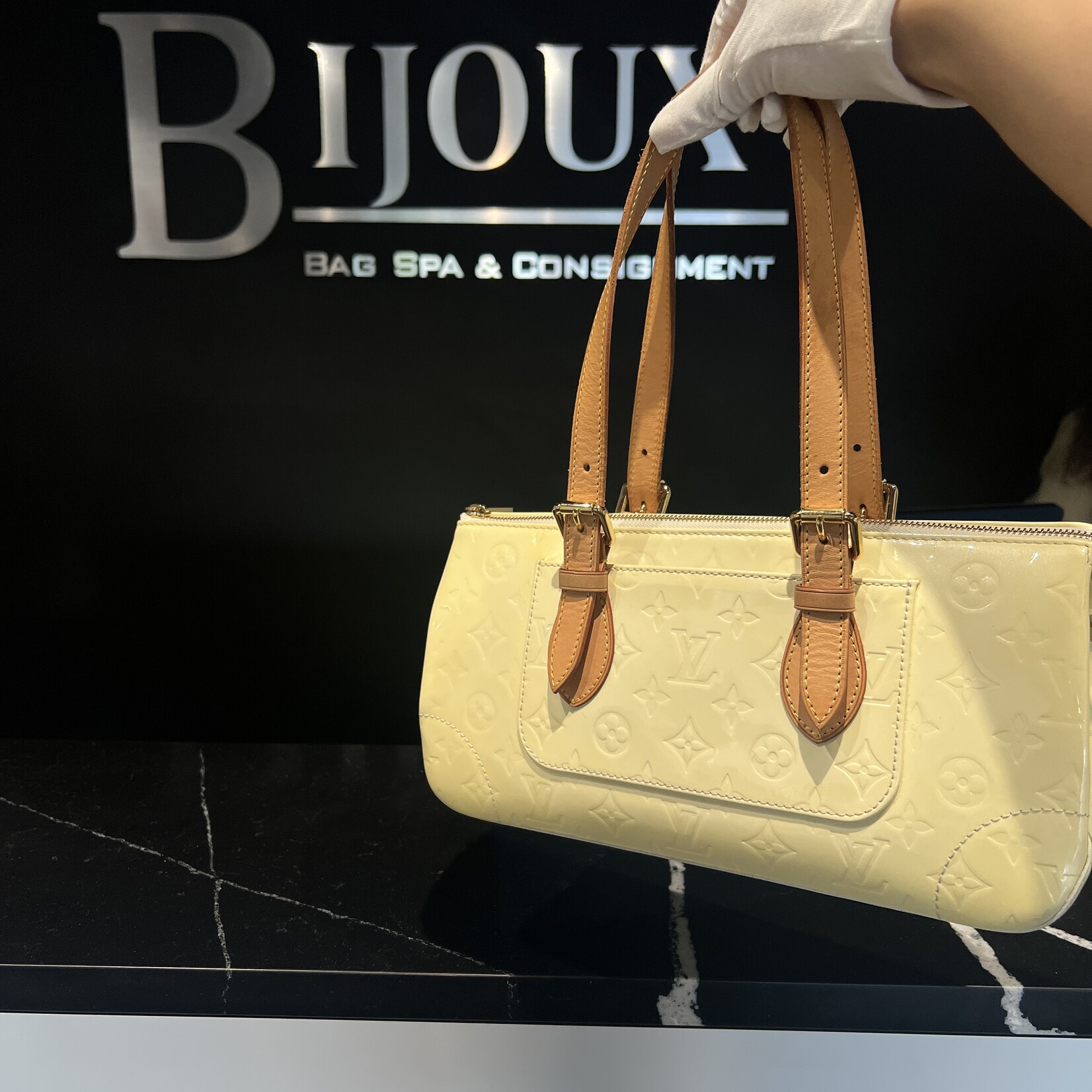 Louis Vuitton SOLD - Louis Vuitton Yellow Rosewood Vernis