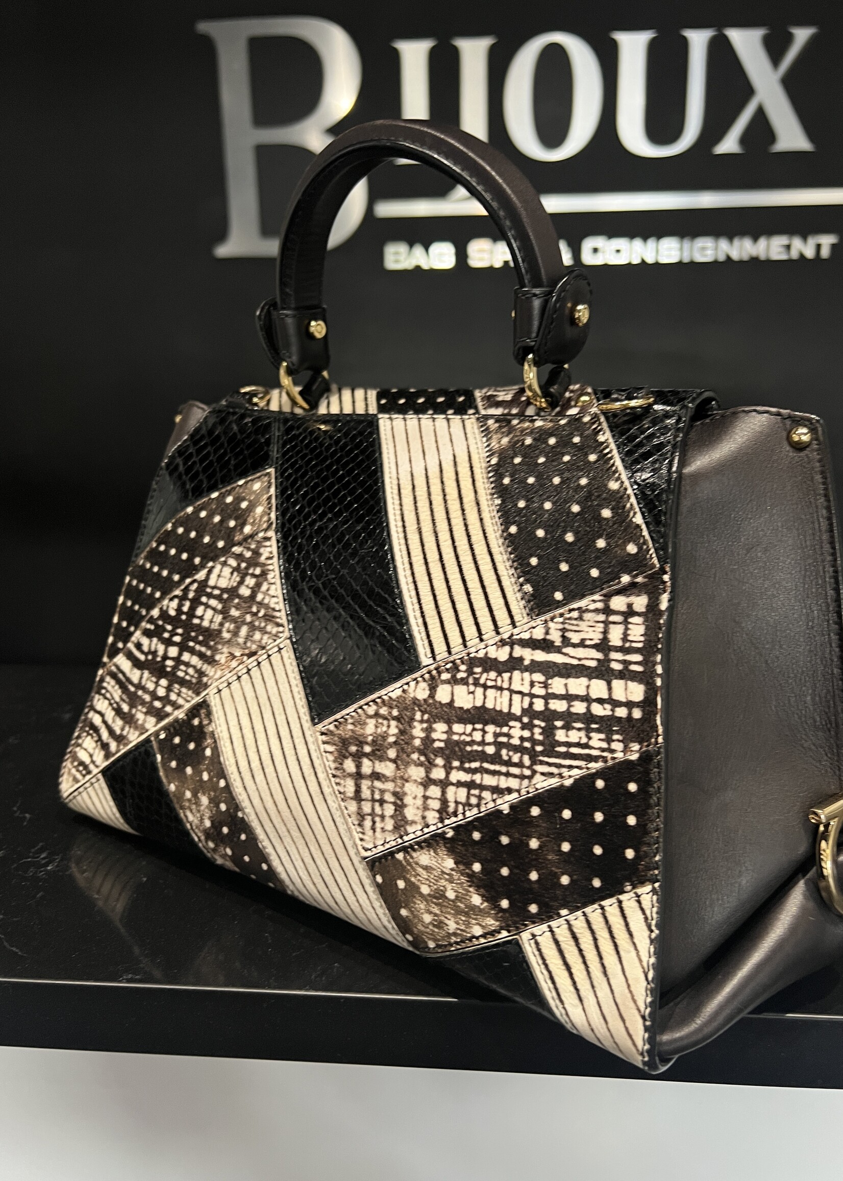 Salvatore Ferragamo Salvatore Ferragamo Patchwork Patterned