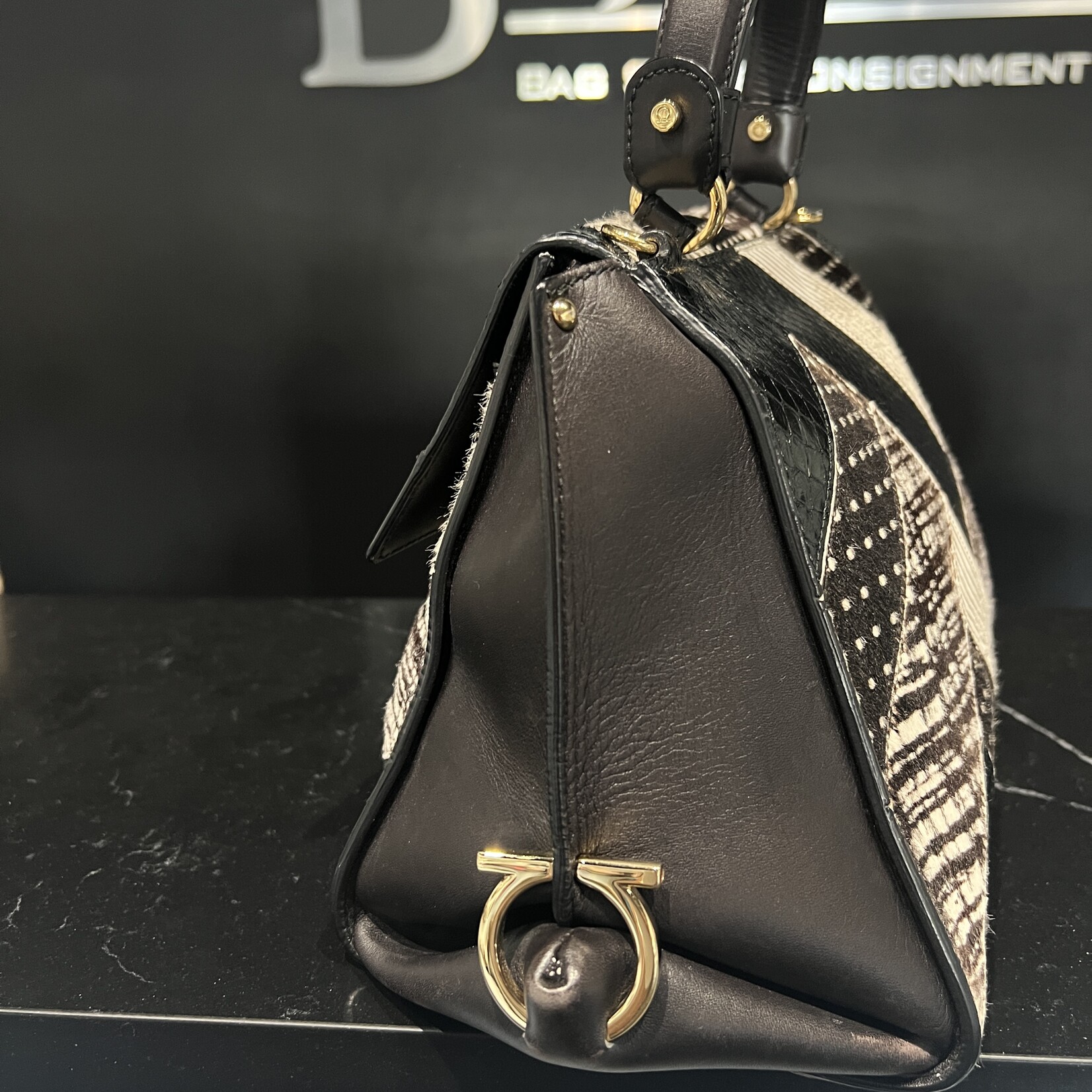 Salvatore Ferragamo Salvatore Ferragamo Patchwork Patterned