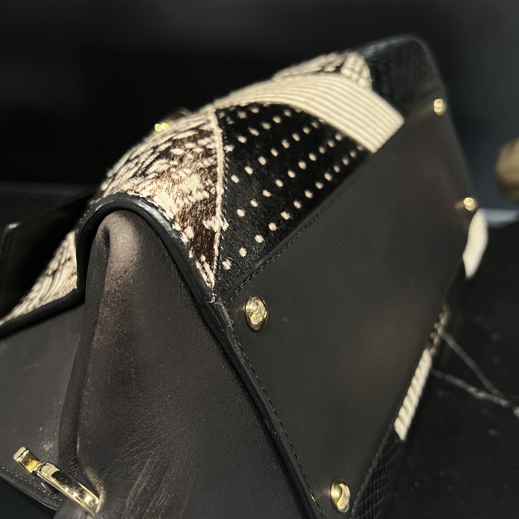 Salvatore Ferragamo Salvatore Ferragamo Patchwork Patterned