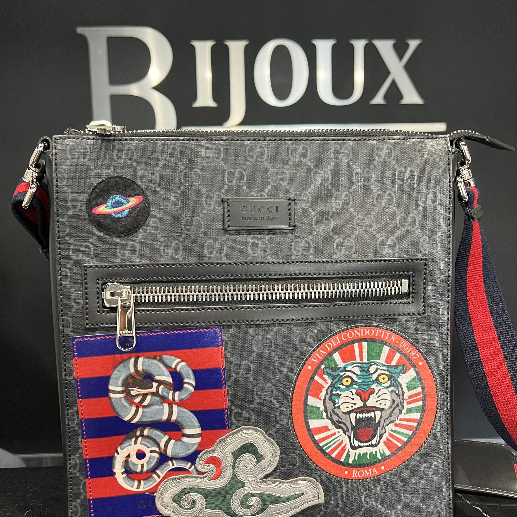 Gucci SOLD - Gucci GG Supreme Night Tiger