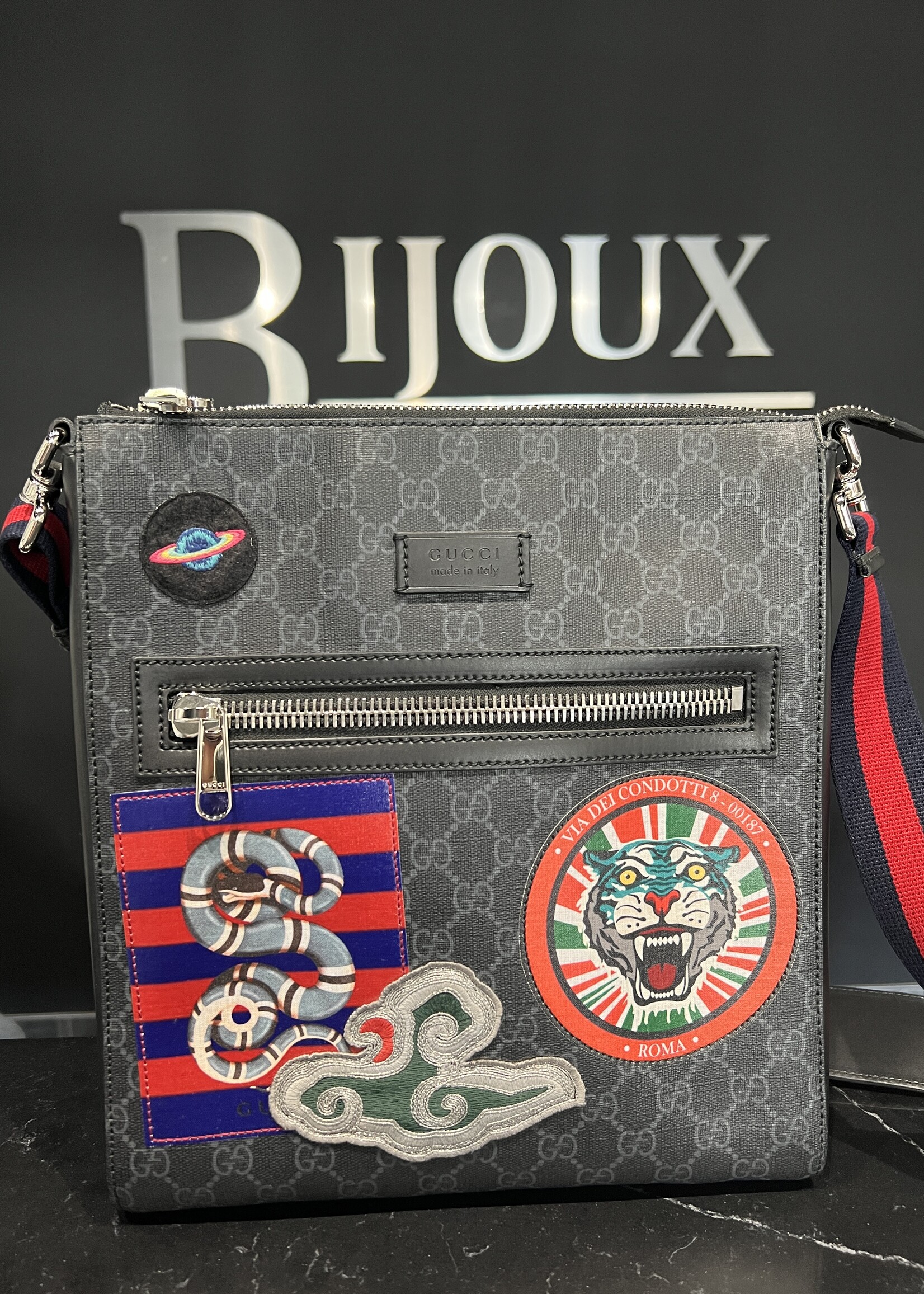 Gucci SOLD - Gucci GG Supreme Night Tiger