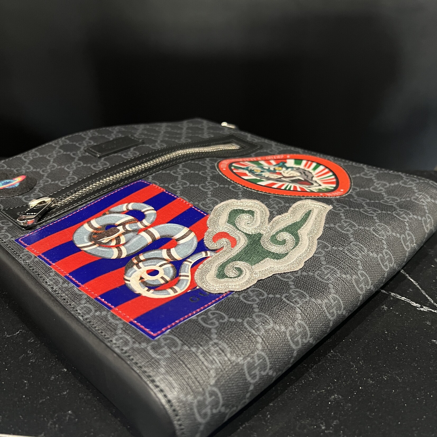 Gucci SOLD - Gucci GG Supreme Night Tiger