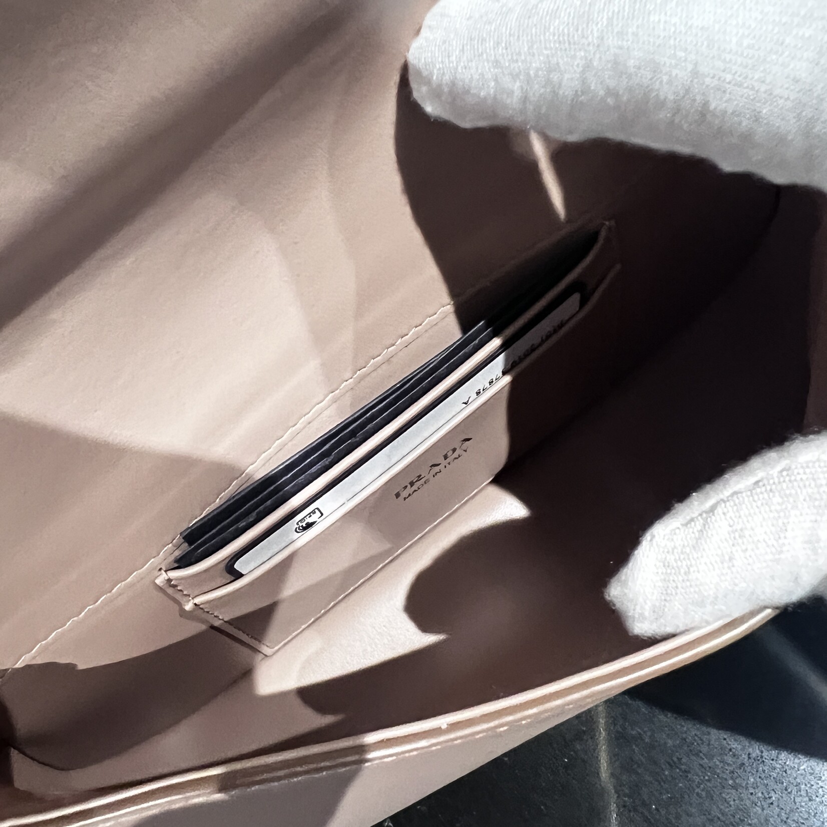 Prada Prada City Calfskin Saffiano Sidone Crossbody